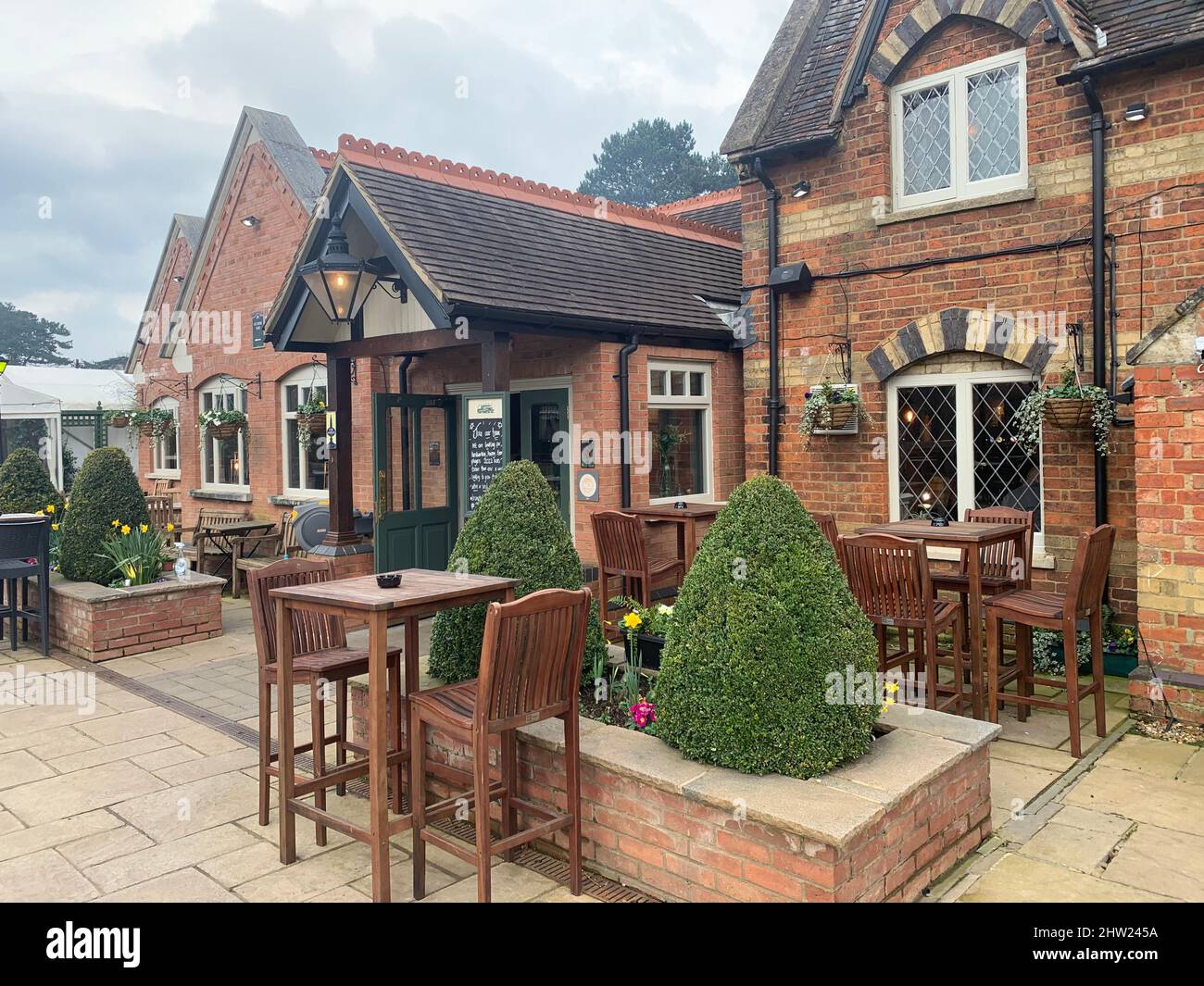 Brampton Holt pub restaurant Northampton Northamptonshire UK Chapel Brampton pub bar chairs
