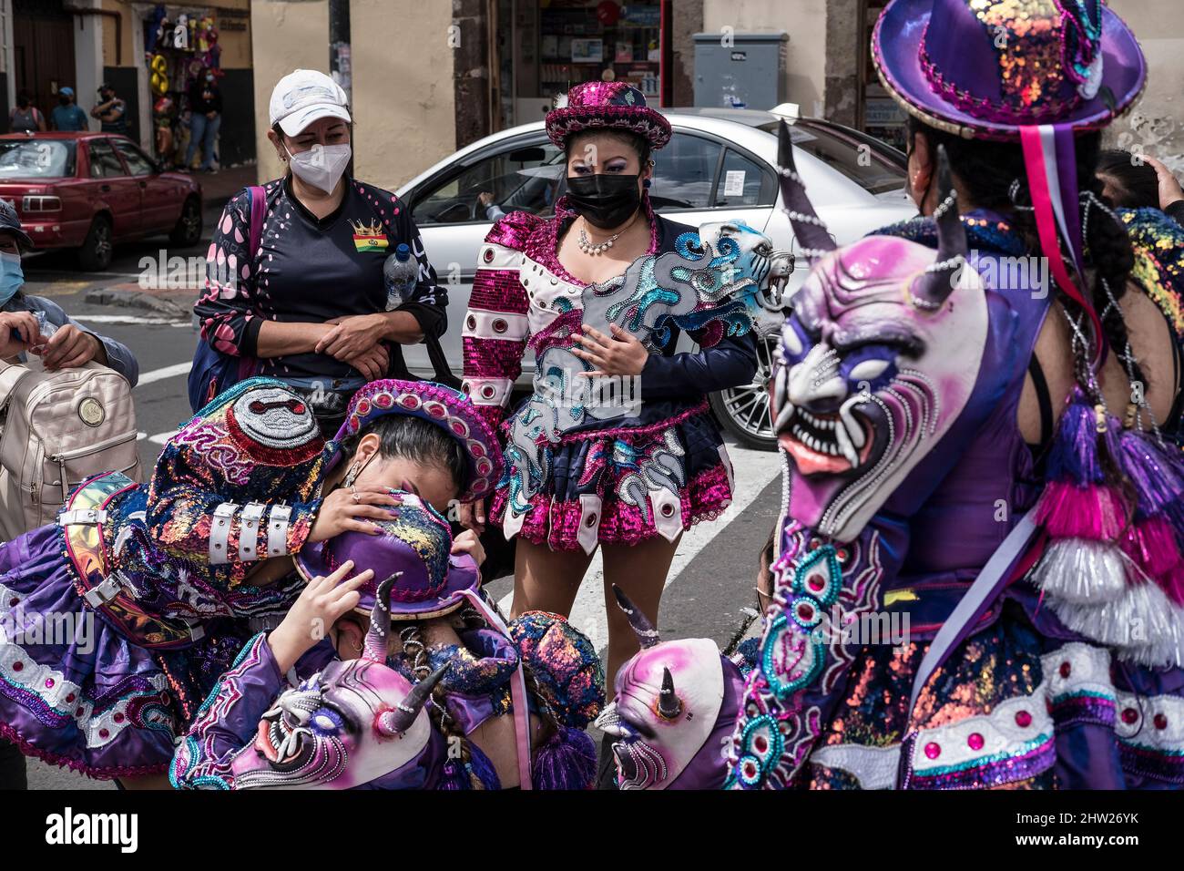 Carnival, Quito, Ecuador, tradition, travel Stock Photo Alamy