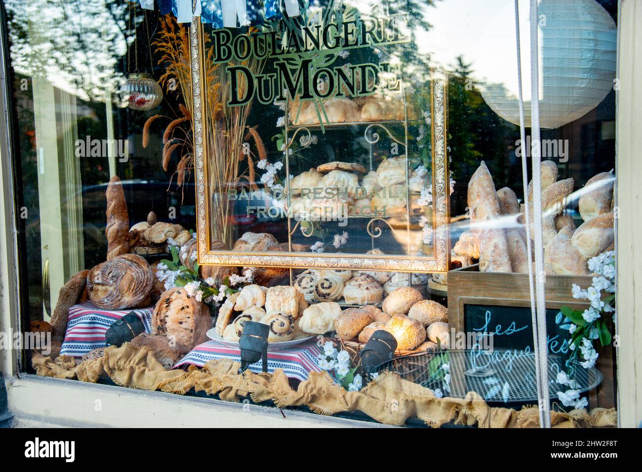 Bakery of Cedarburg, Wisconsin, USA. Cedarburg is a city in Ozaukee