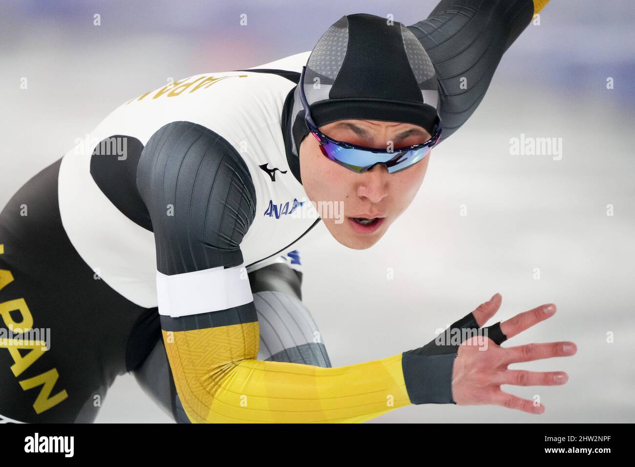 HAMAR, NORWAY MARCH 3 Tatsuya Shinhama of Japan competing in the Men