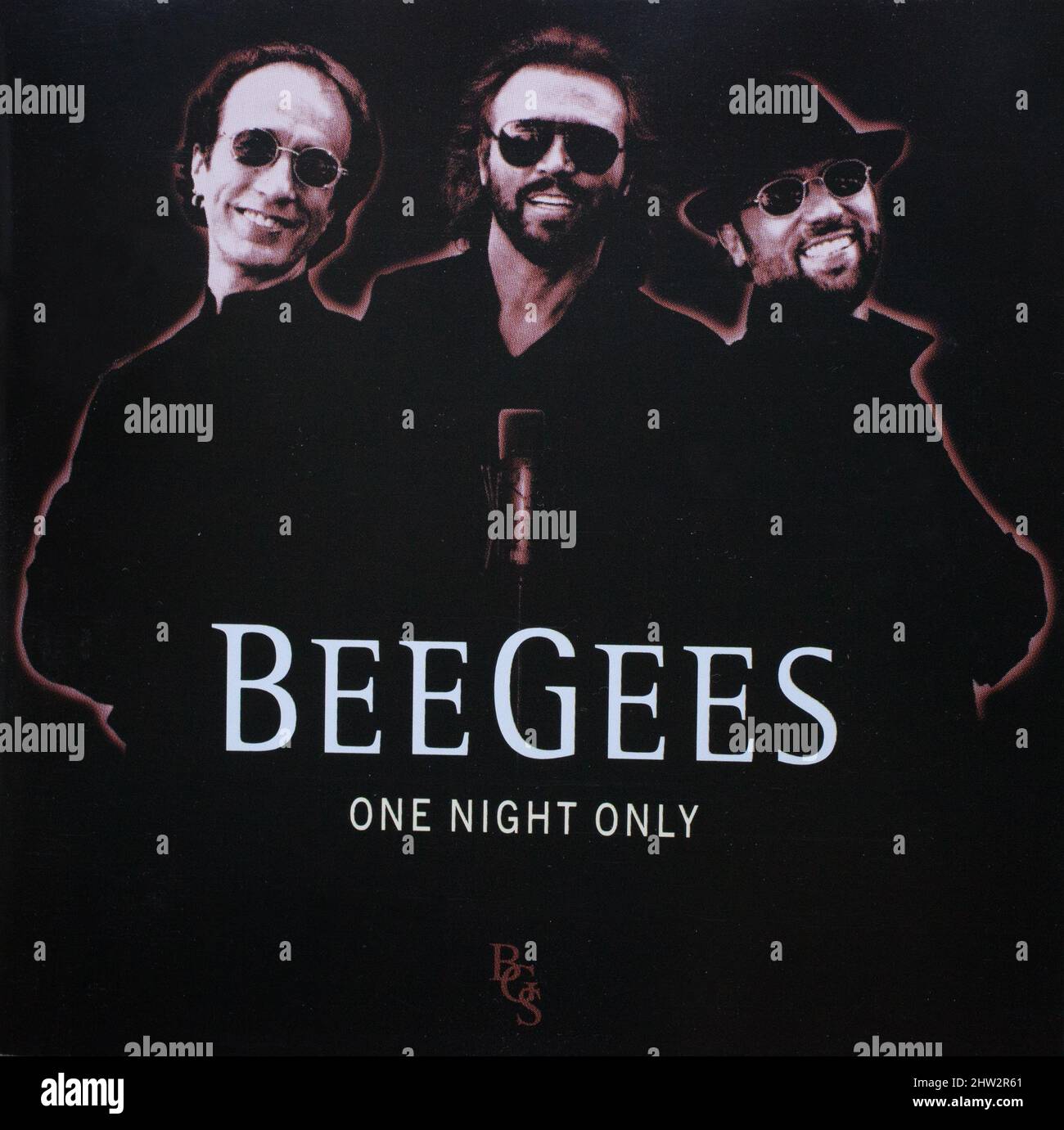 The cd album cover to One night only by the Bee Gees Stock Photo - Alamy