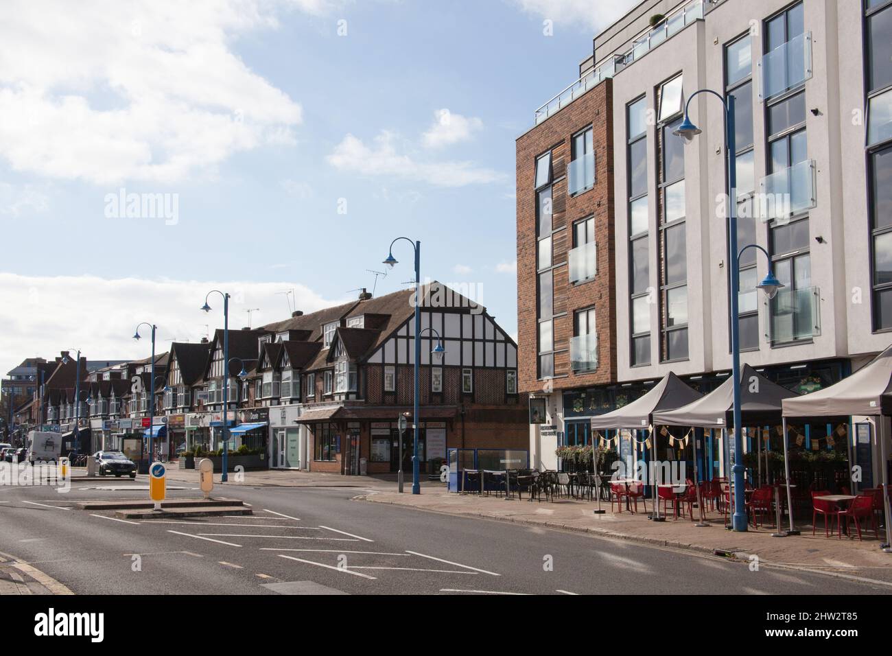 Views of Potters Bar, Hertfordshire in the UK Stock Photo