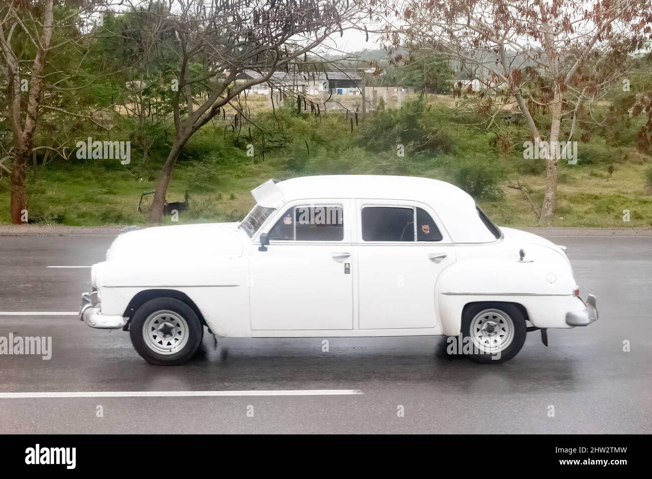 old vintage classic car in havana, cuba Stock Photo - Alamy