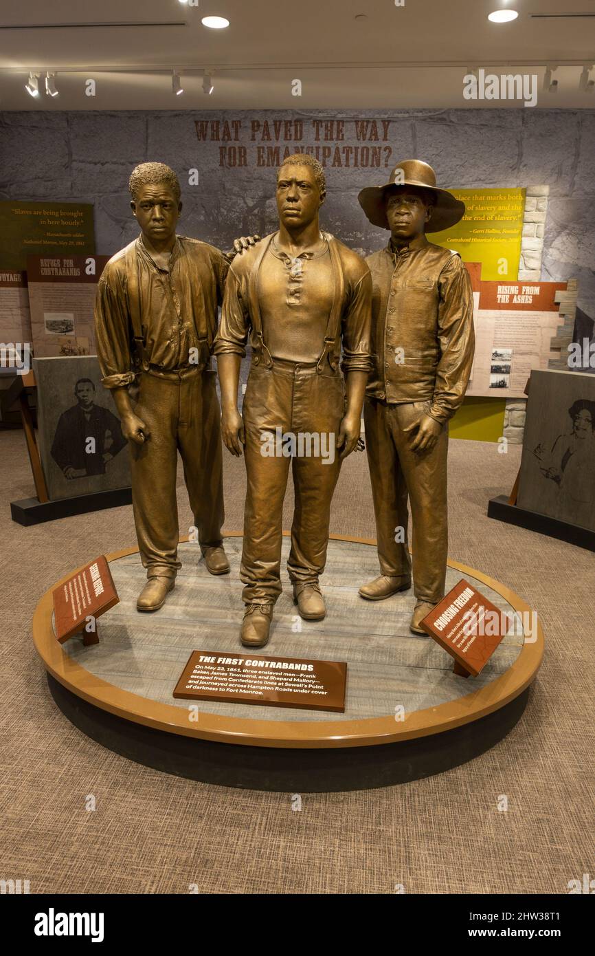 Visitors center in Fort Monroe Hampton Virginia Stock Photo Alamy