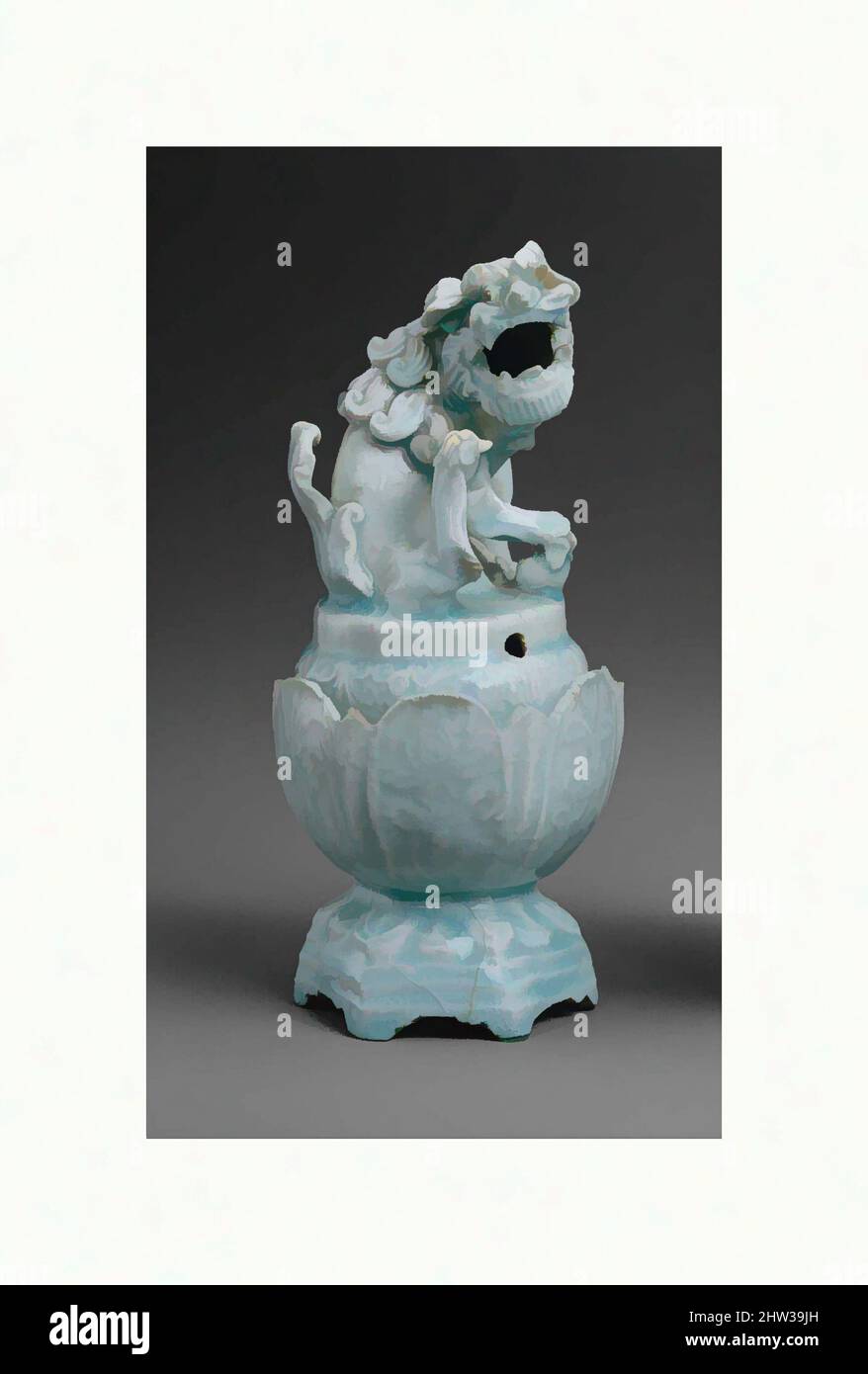 Art inspired by Incense Burner in Shape of Lion (one of a pair), Yuan ...