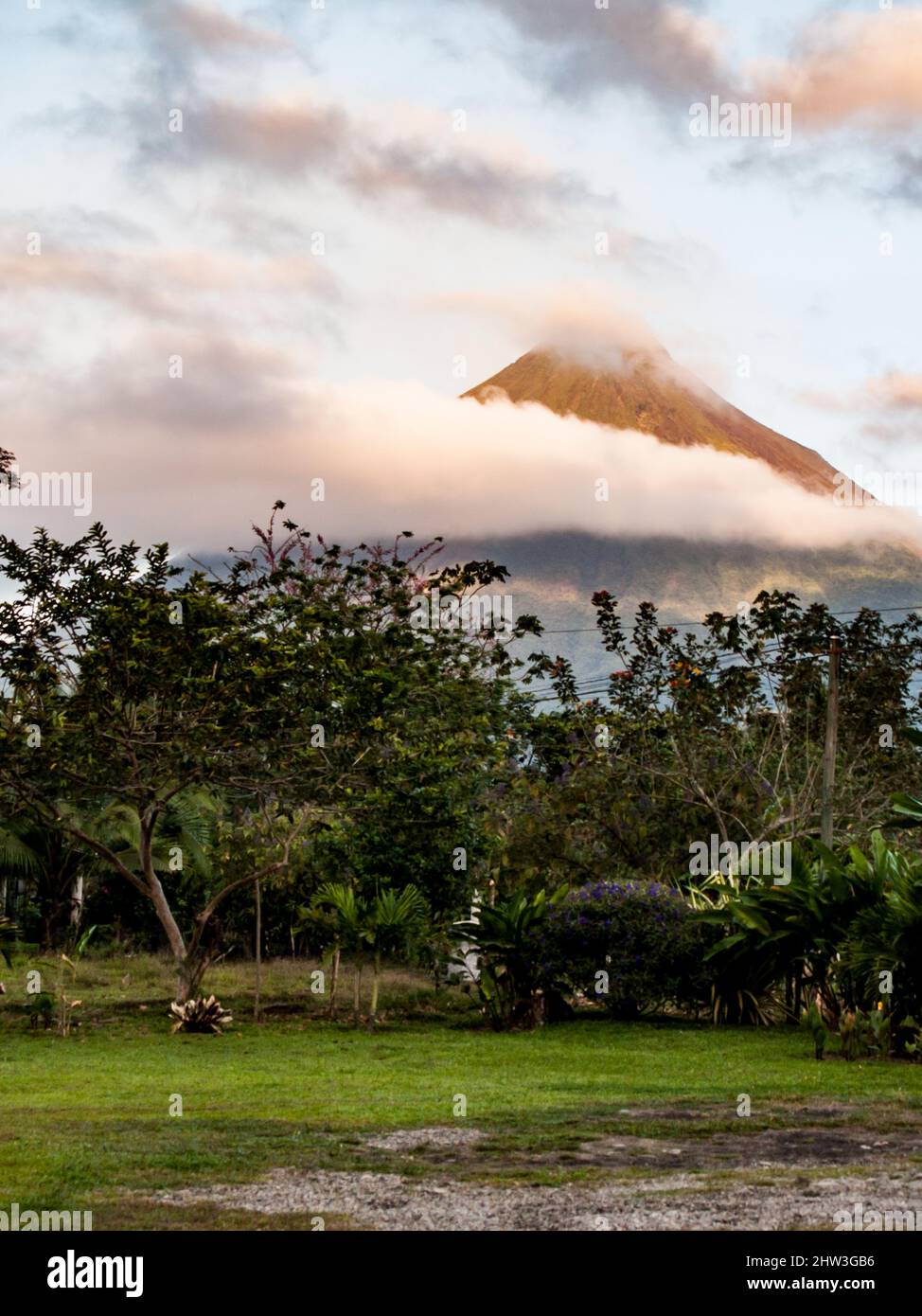 MOunt Arenal Costa Rica Stock Photo Alamy