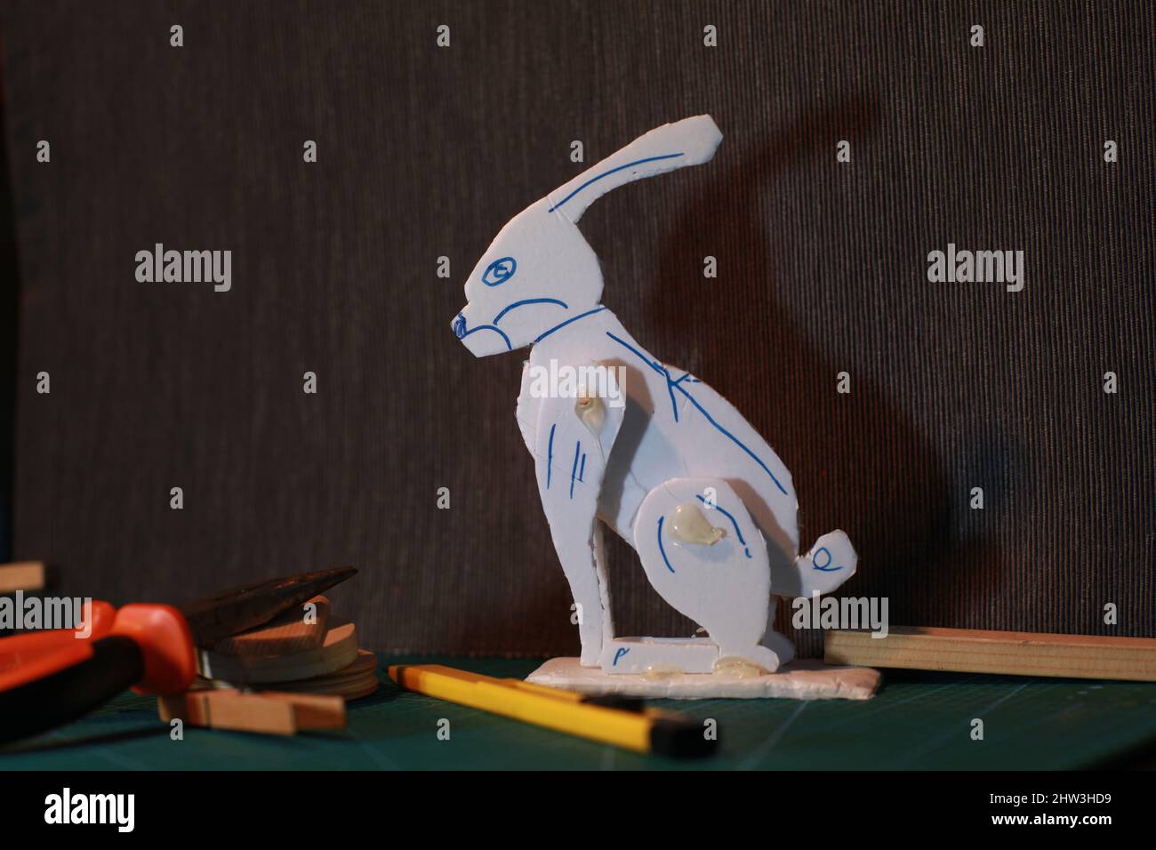 Rabbit model hi-res stock photography and images - Alamy