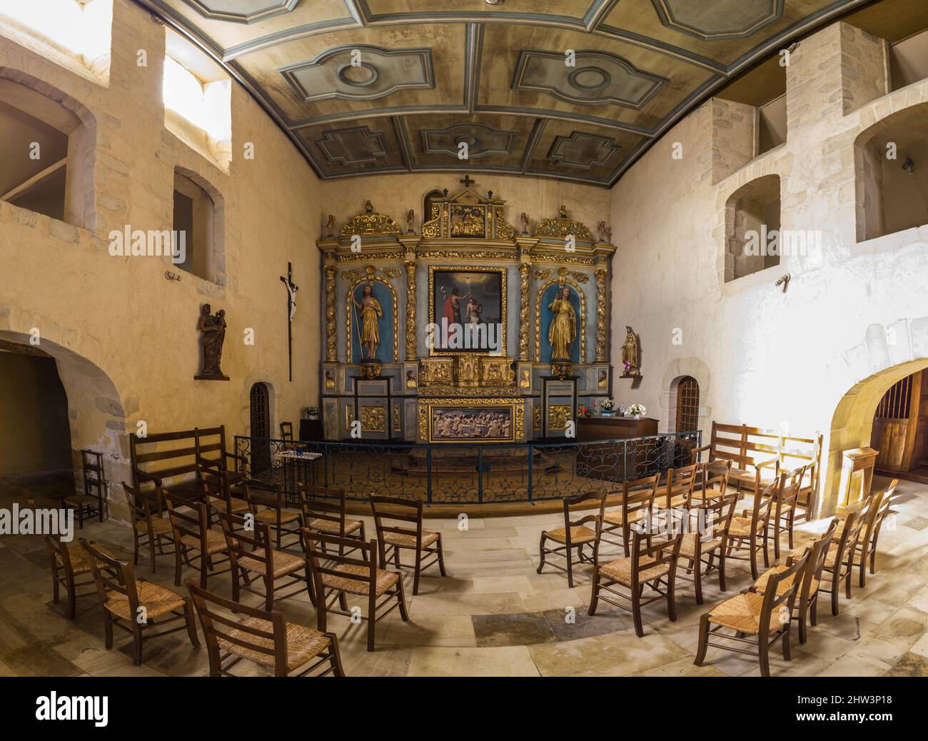 Vue panoramique de la chapelle des pénitents blancs Stock Photo Alamy