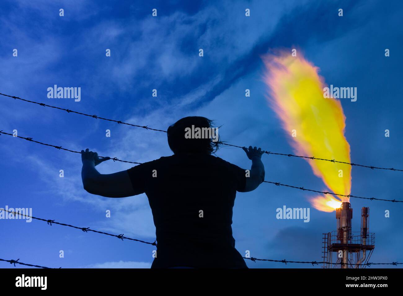 Energy crisis, Russia, Ukraine conflict, Nord Stream 2, Europe, Russian gas, refugee, refugees, energy crisis, EU, Europe, war...concept Stock Photo