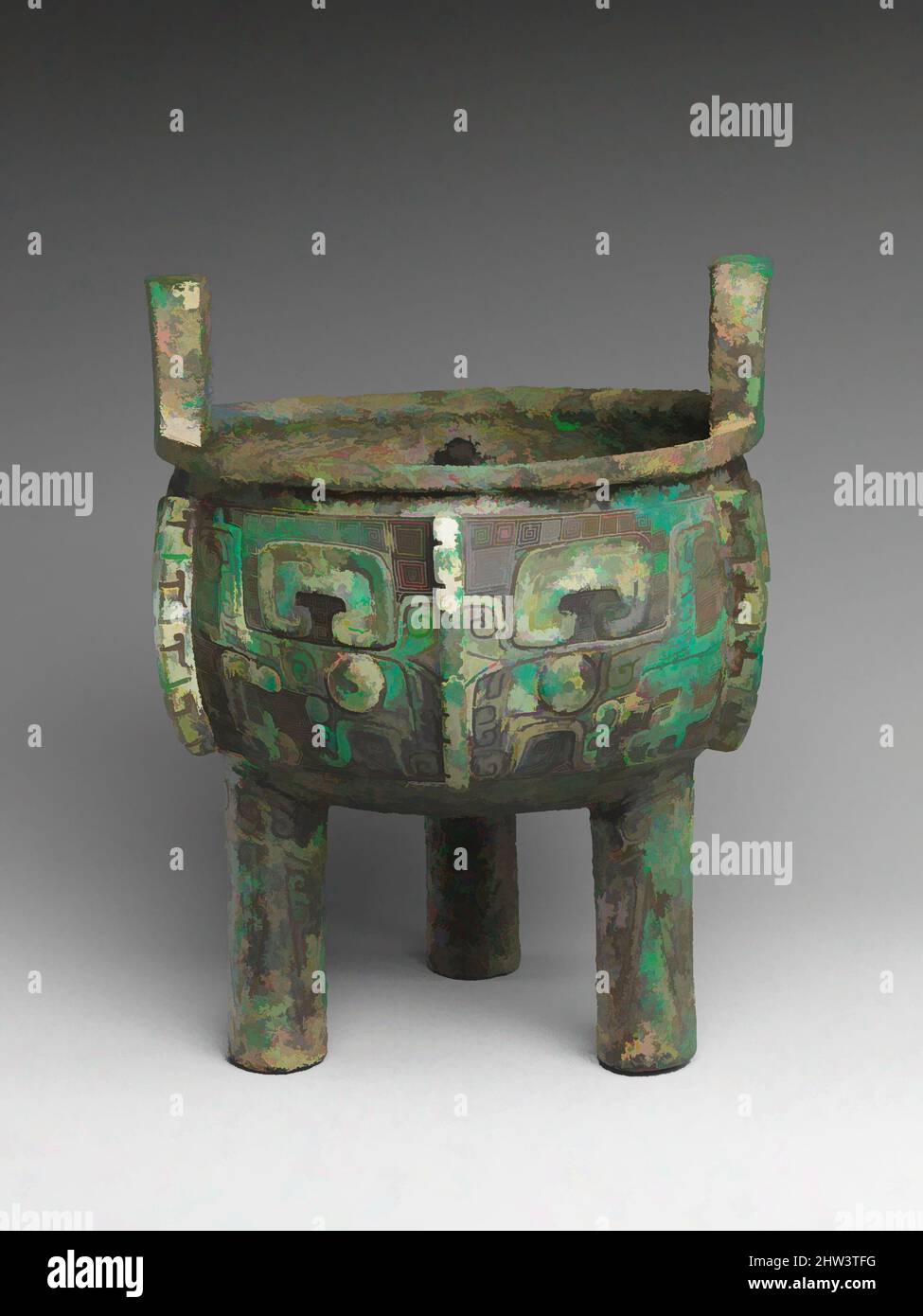 Bronze cauldron hi-res stock photography and images - Alamy