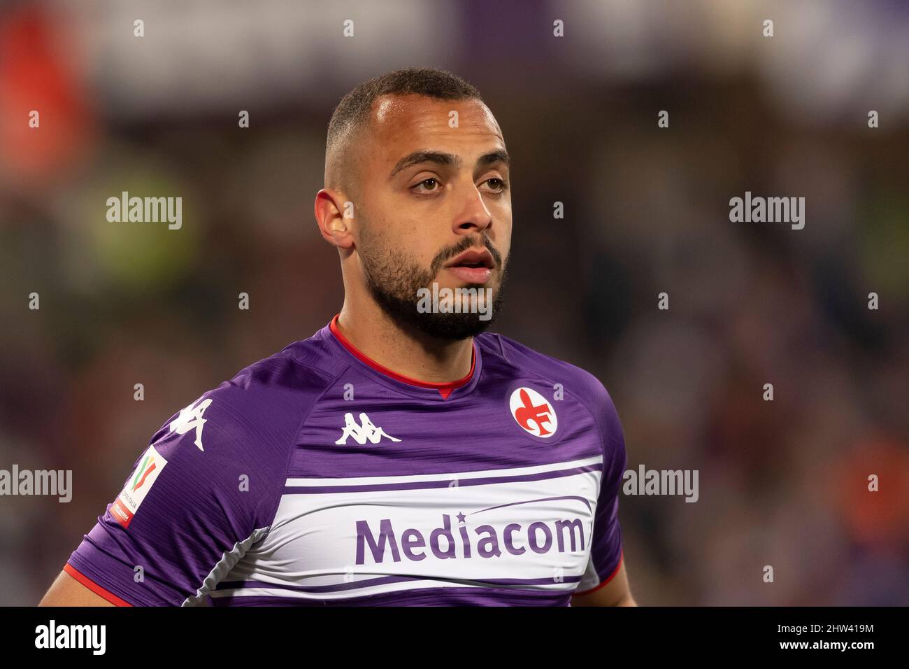 Arthur Cabral (Fiorentina) during the Italian "Serie A Italy Cup match  between Fiorentina 0-1 Juventus