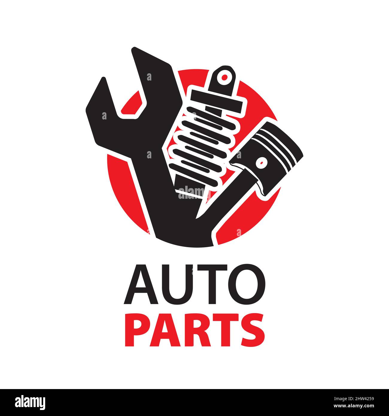 Vector logo of car parts, auto repair Stock Vector Image & Art - Alamy