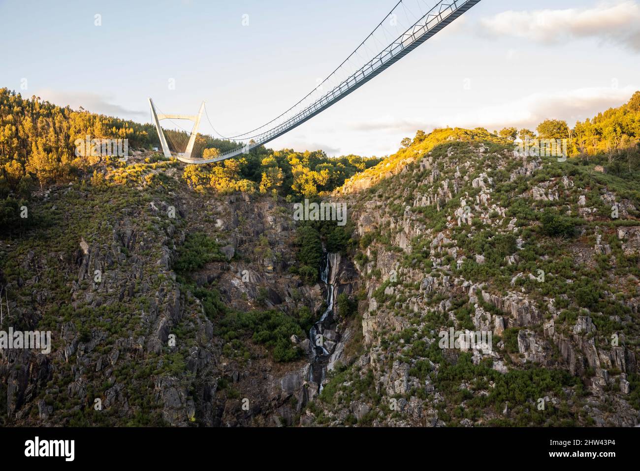The “Passadiços do Paiva Trailhead Areinho” in Arouca Geopark, on river  Paiva, near Porto, Portugal, elected as the most innovative tourism project  in Stock Photo - Alamy
