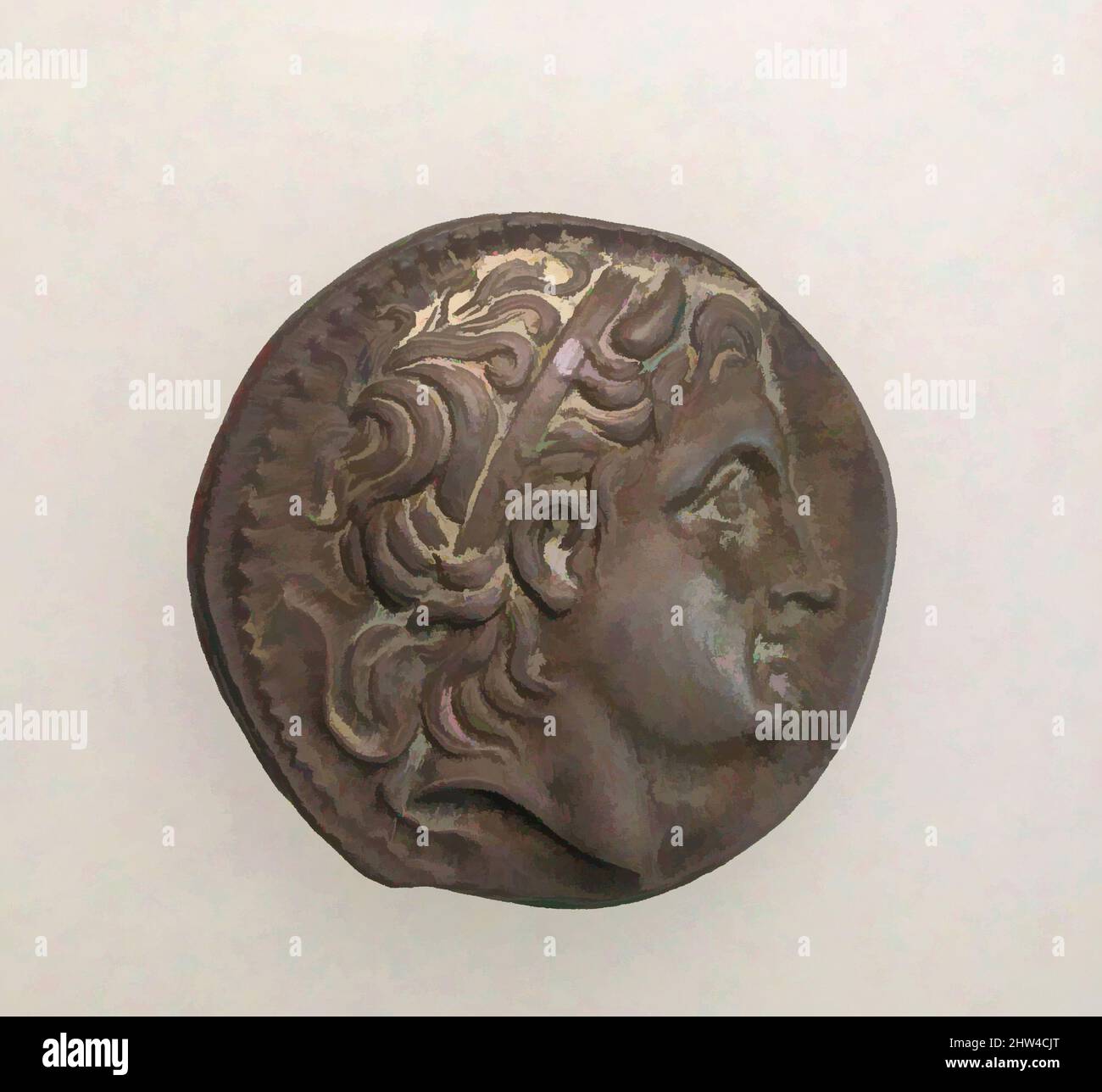 Art inspired by Silver tetradrachm of Demetrios Poliorketes ...