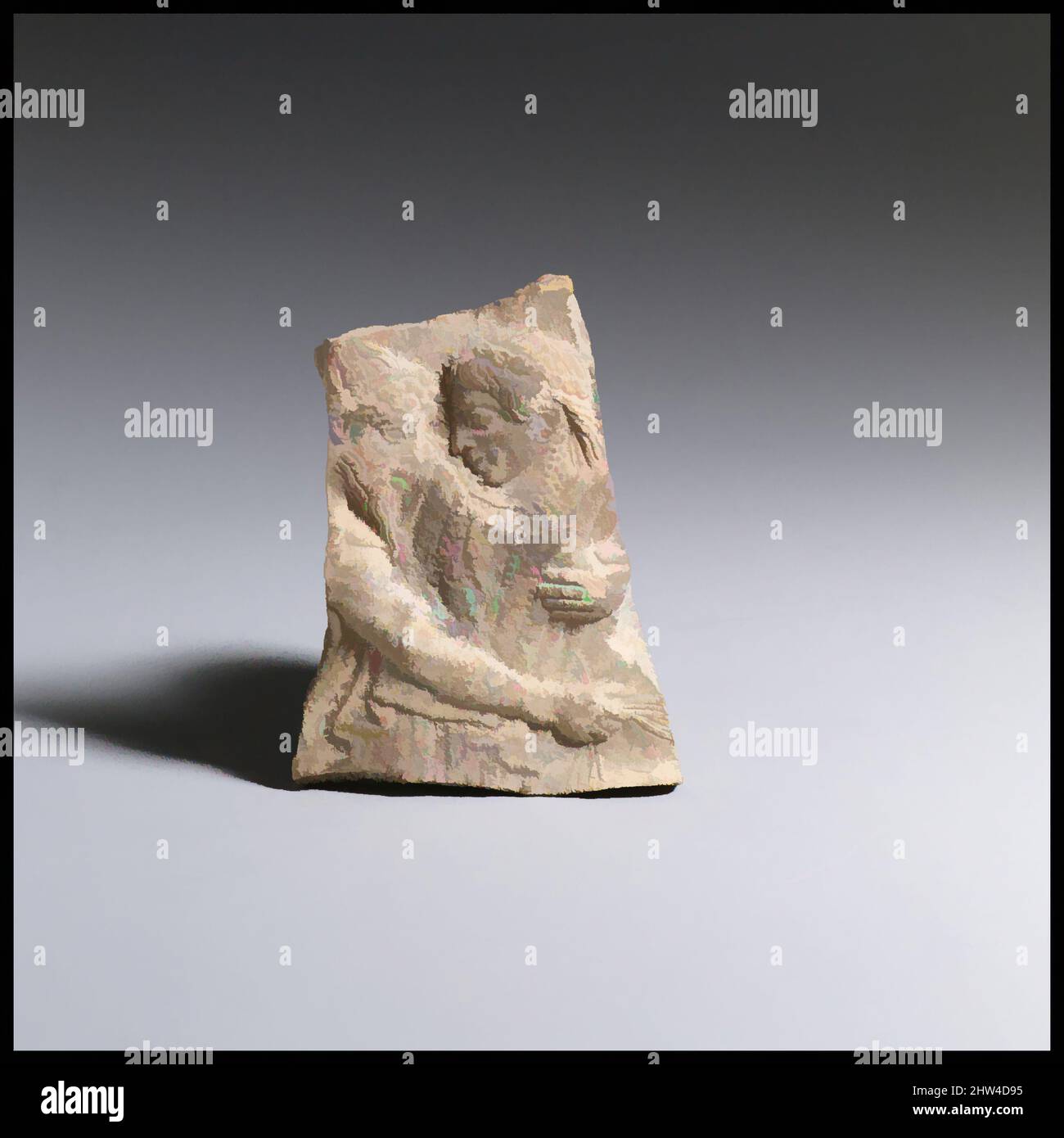 Terracotta Fragment Of A Votive Relief Classical Ca 470 460 B C Greek South Italian Locrian Terracotta H 3 1 8 In 7 9 Cm Terracottas Hades Abducting Persephone When Hades The God Of The Underworld