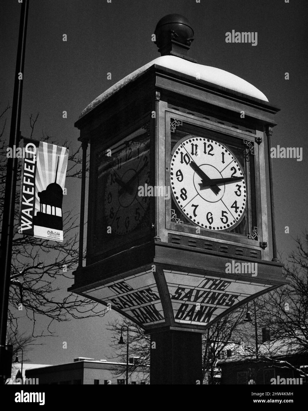 Downtown uptown sign Black and White Stock Photos & Images Alamy
