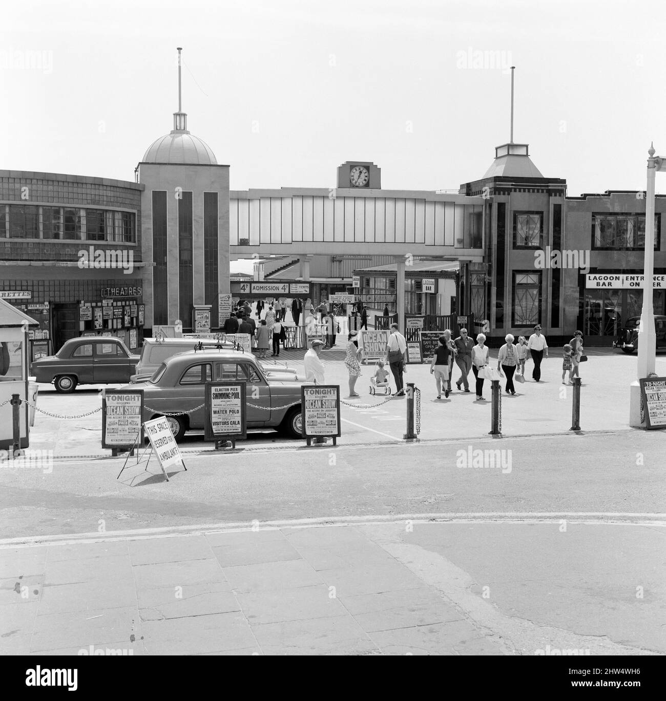 Clacton-on-Sea, Essex. 23rd July 1967. Stock Photo