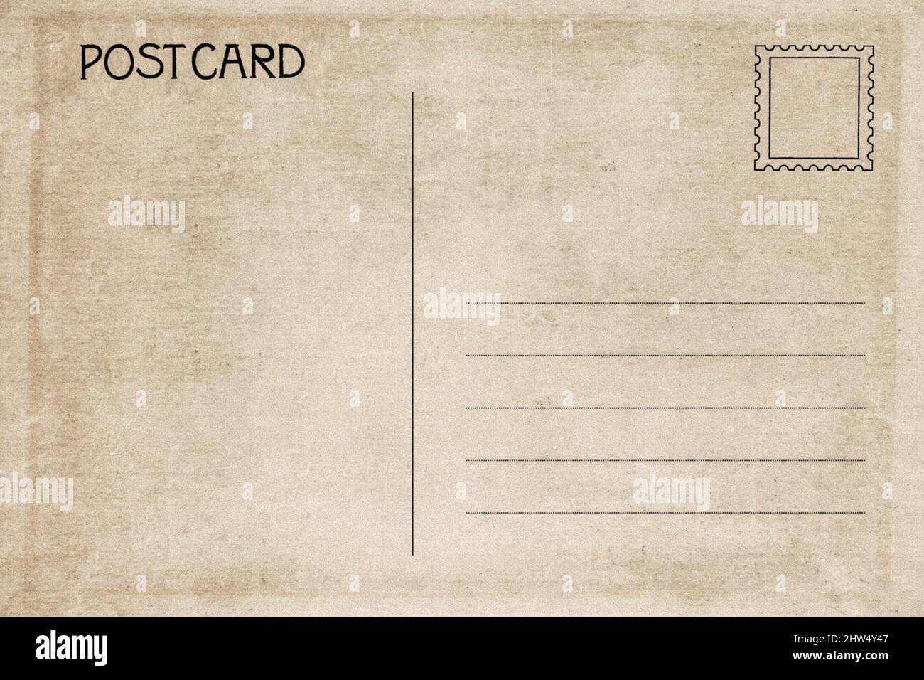 Empty Blank Postcard Template Stock Photo by ©CD123 10091478