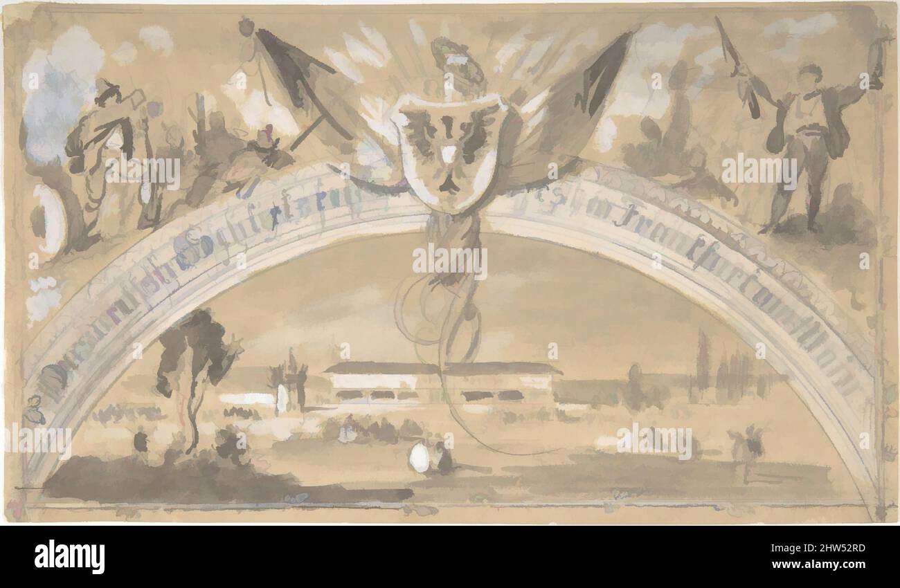 Art inspired by Illustration for Civic Celebration (?), 19th century ...