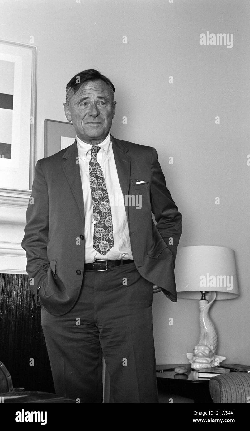 Christopher Isherwood Author, May 1967 Stock Photo - Alamy
