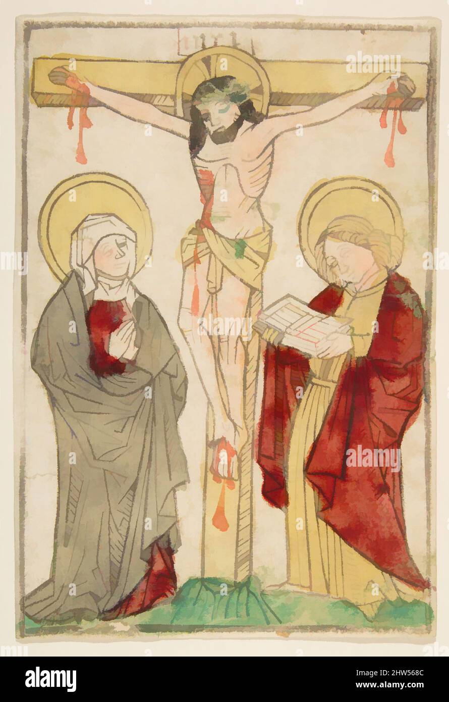 Art inspired by Christ on the Cross with the Virgin and Saint John ...