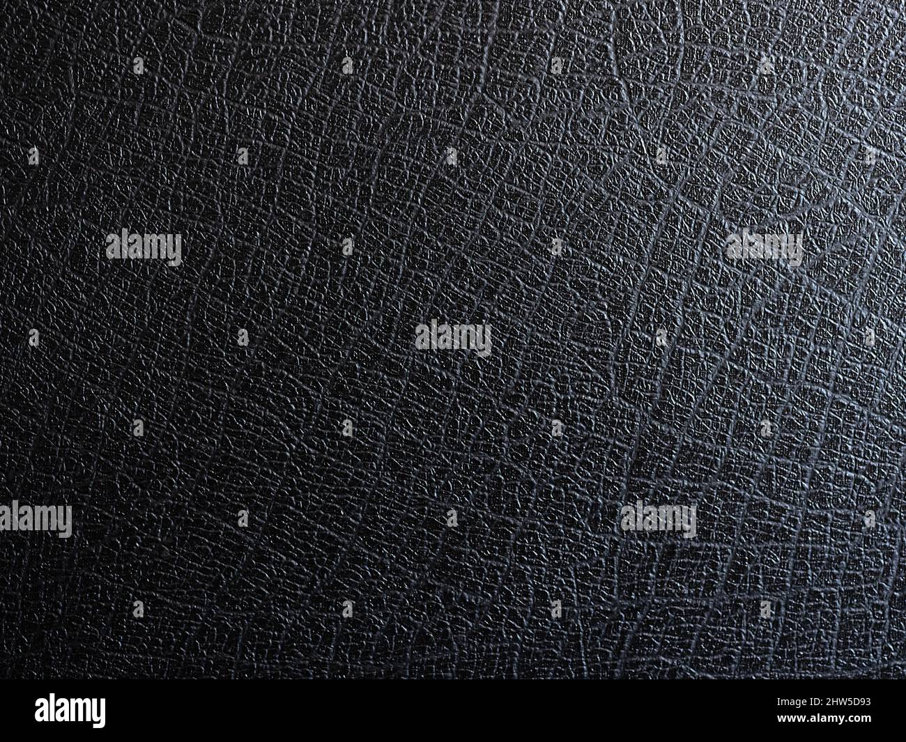 Black leather textile texture Stock Photo