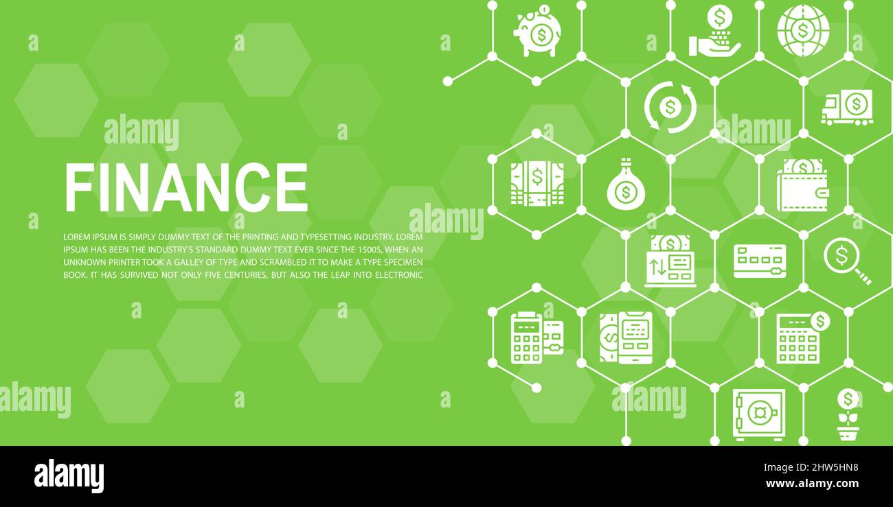 Money and Banking web page design template. Credit Card, Currency