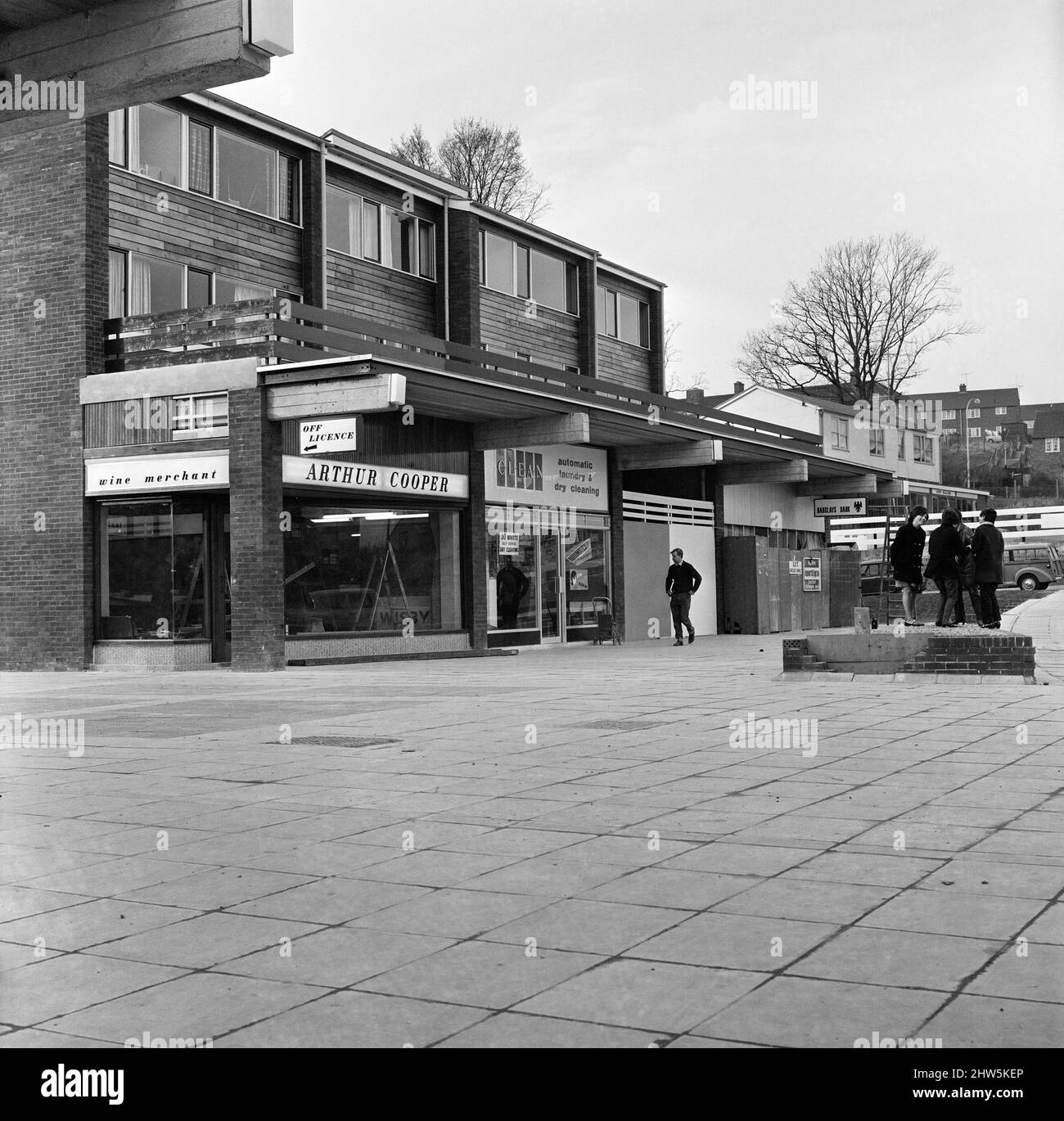 New shopping centre, near Prospect Park, Reading, Berkshire. 14th