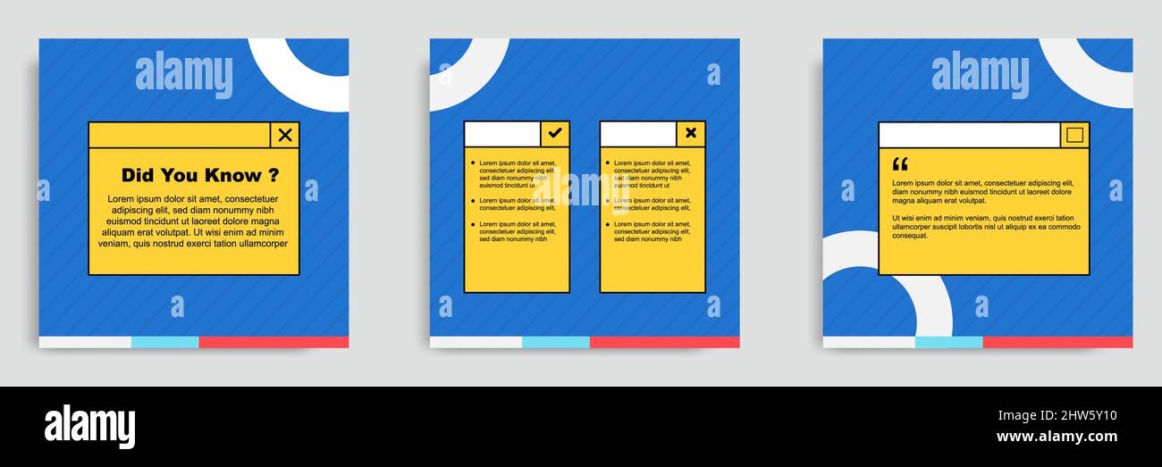 Social media tutorial, tips, trick, did you know post banner layout ...