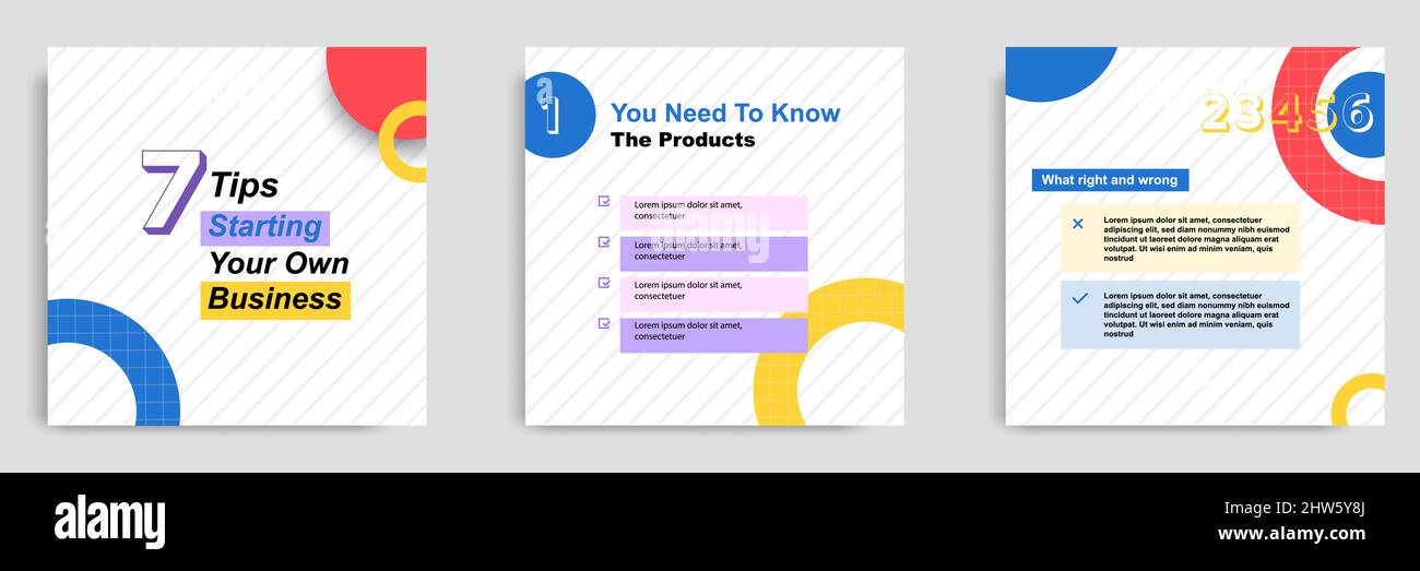 Social media tutorial, tips, trick, did you know post banner layout ...
