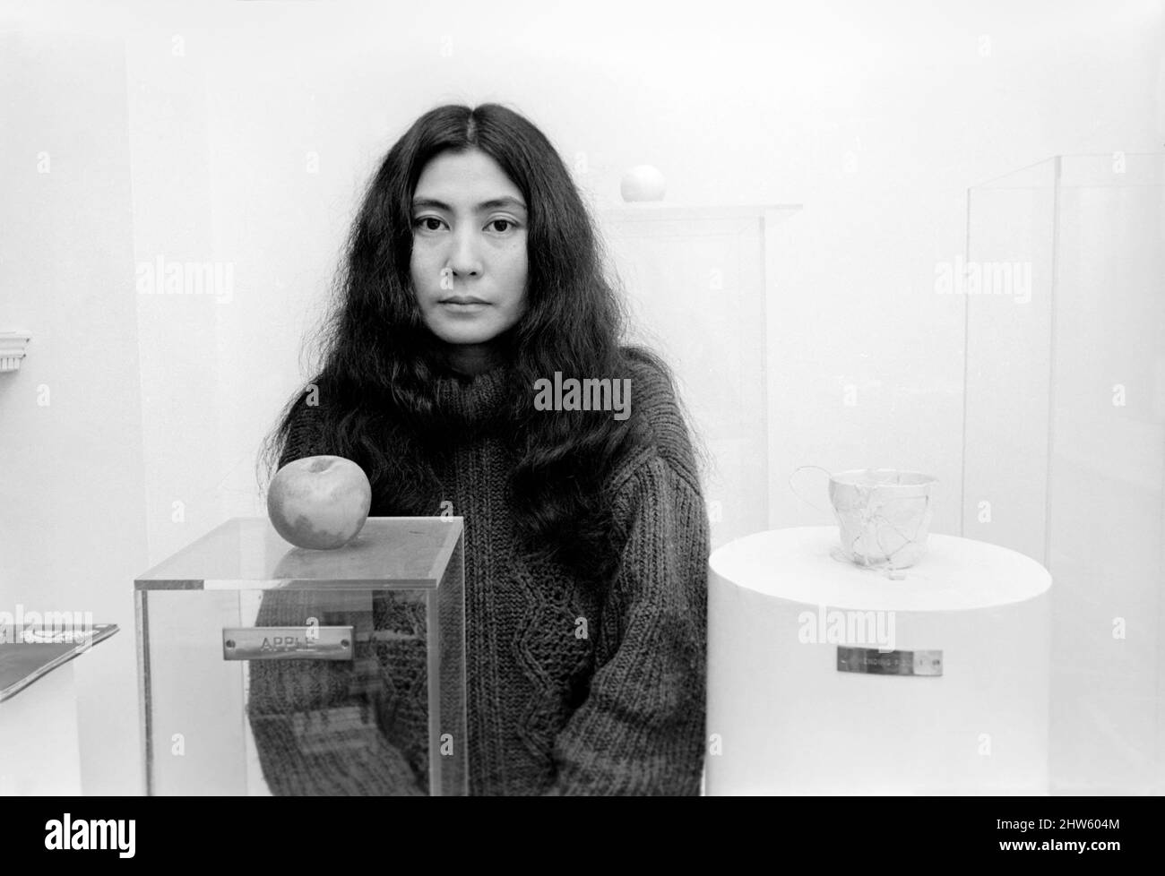 Japanese artist and singer Yoko Ono. 1967 A1313008 Stock Photo Alamy