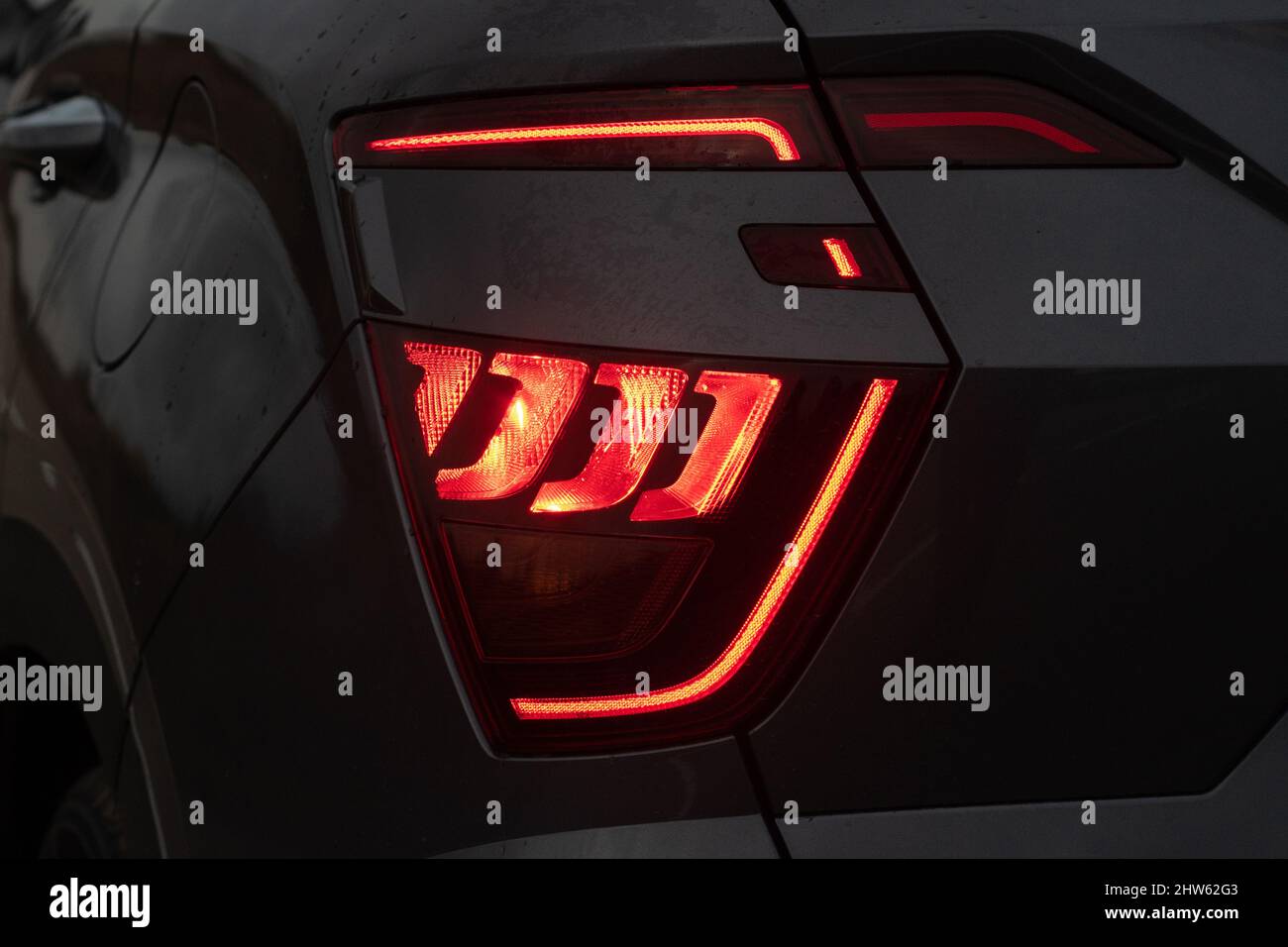 Led headlights car hi-res stock photography and images - Page 2 - Alamy
