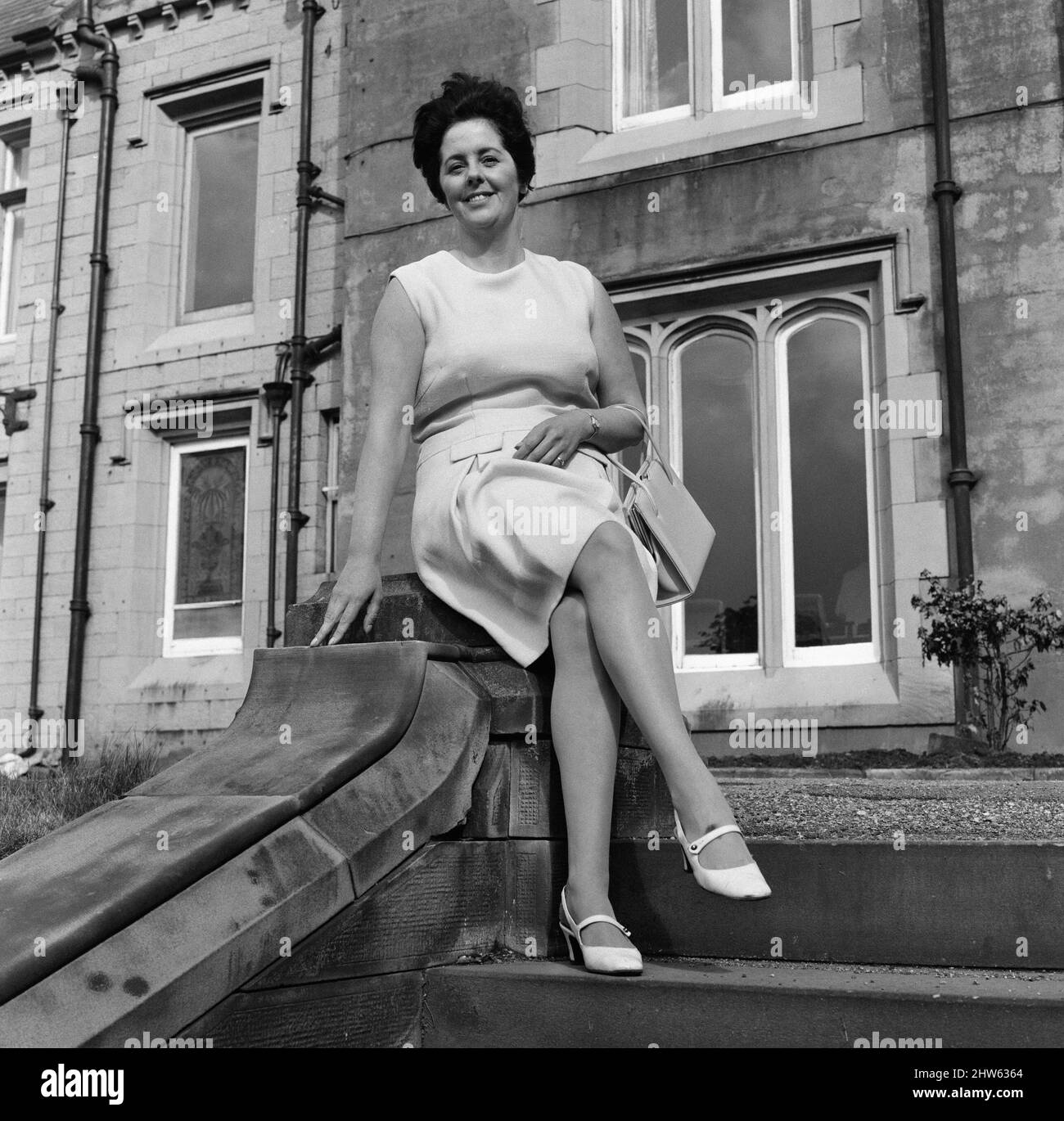 Miss Betty Boothroyd, prospective Labour Councillor for Nelson and