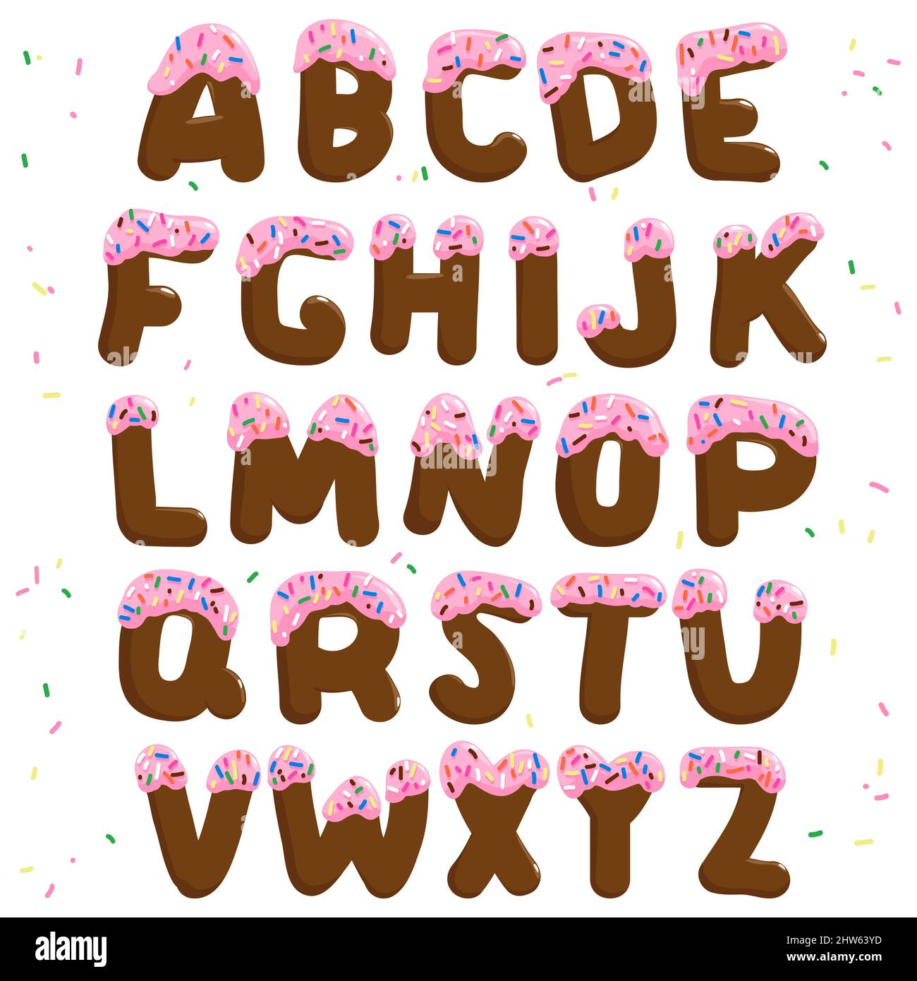 Frosting letters on cake hires stock photography and images Alamy