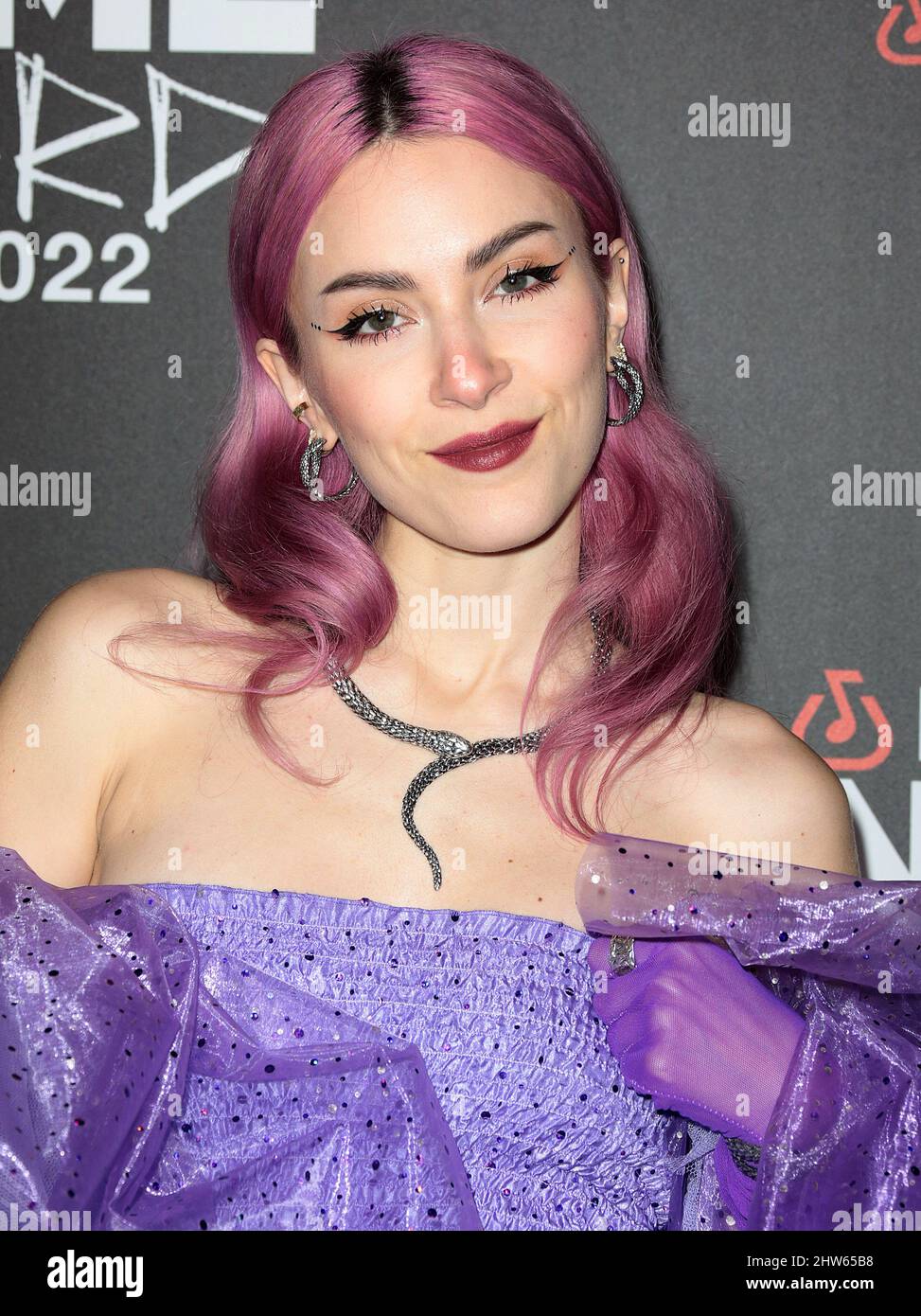 Mar 02, 2022 - London, England, UK - Camden Cox attends The NME Awards ...