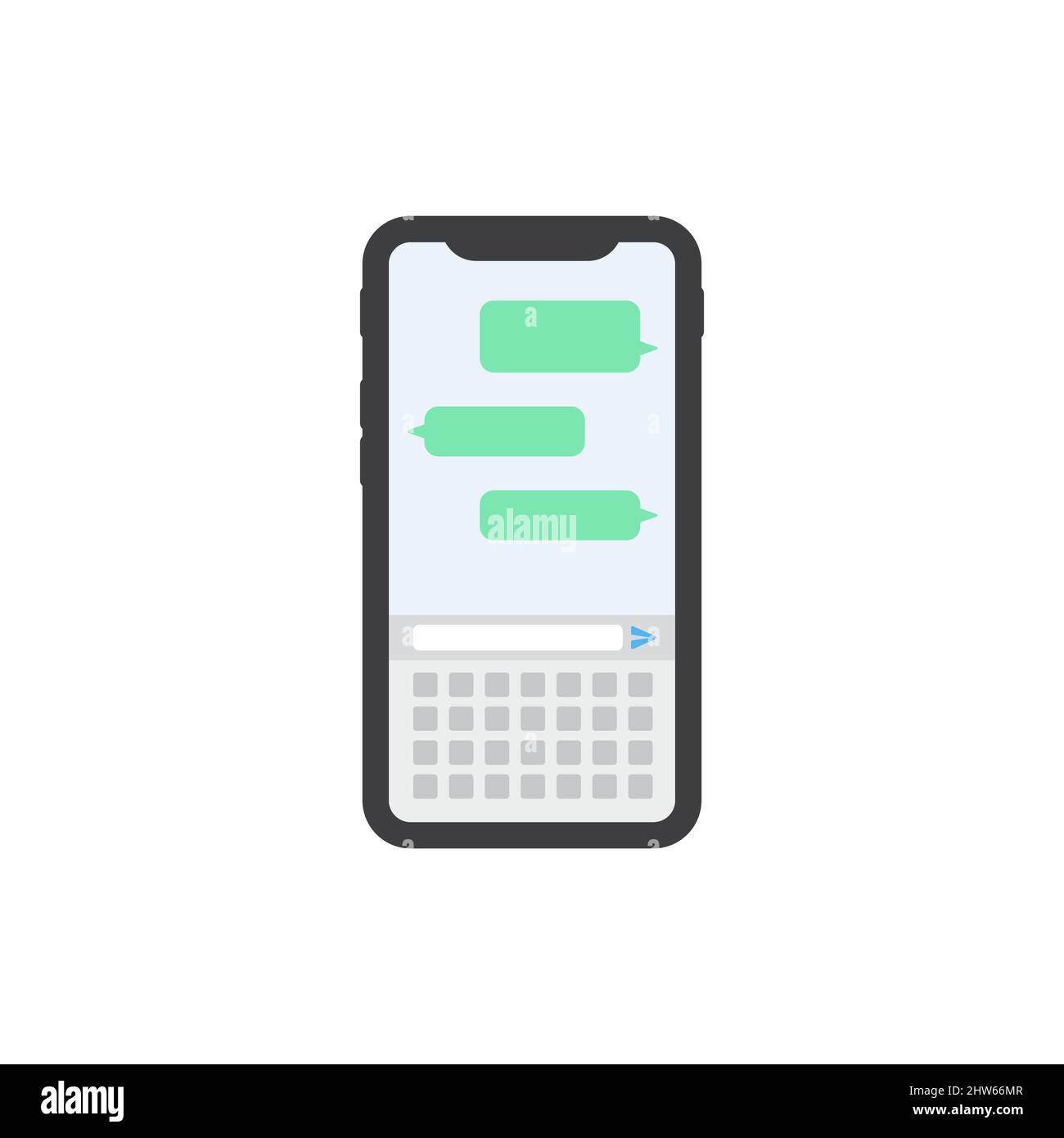Smart messaging app Stock Vector Images - Alamy
