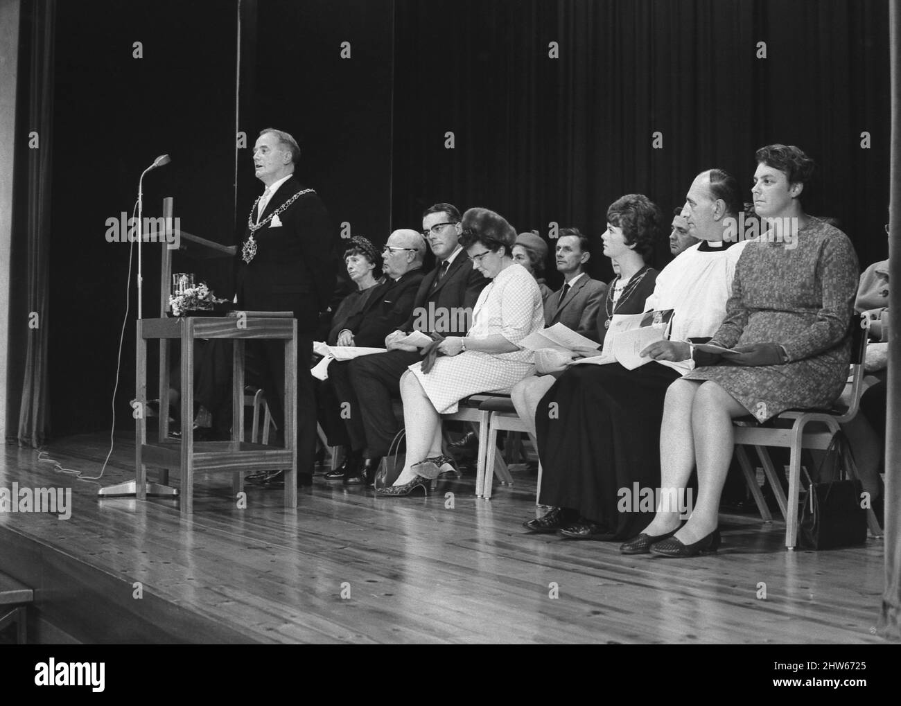 The official opening ceremony at President Kennedy School in Rookery ...