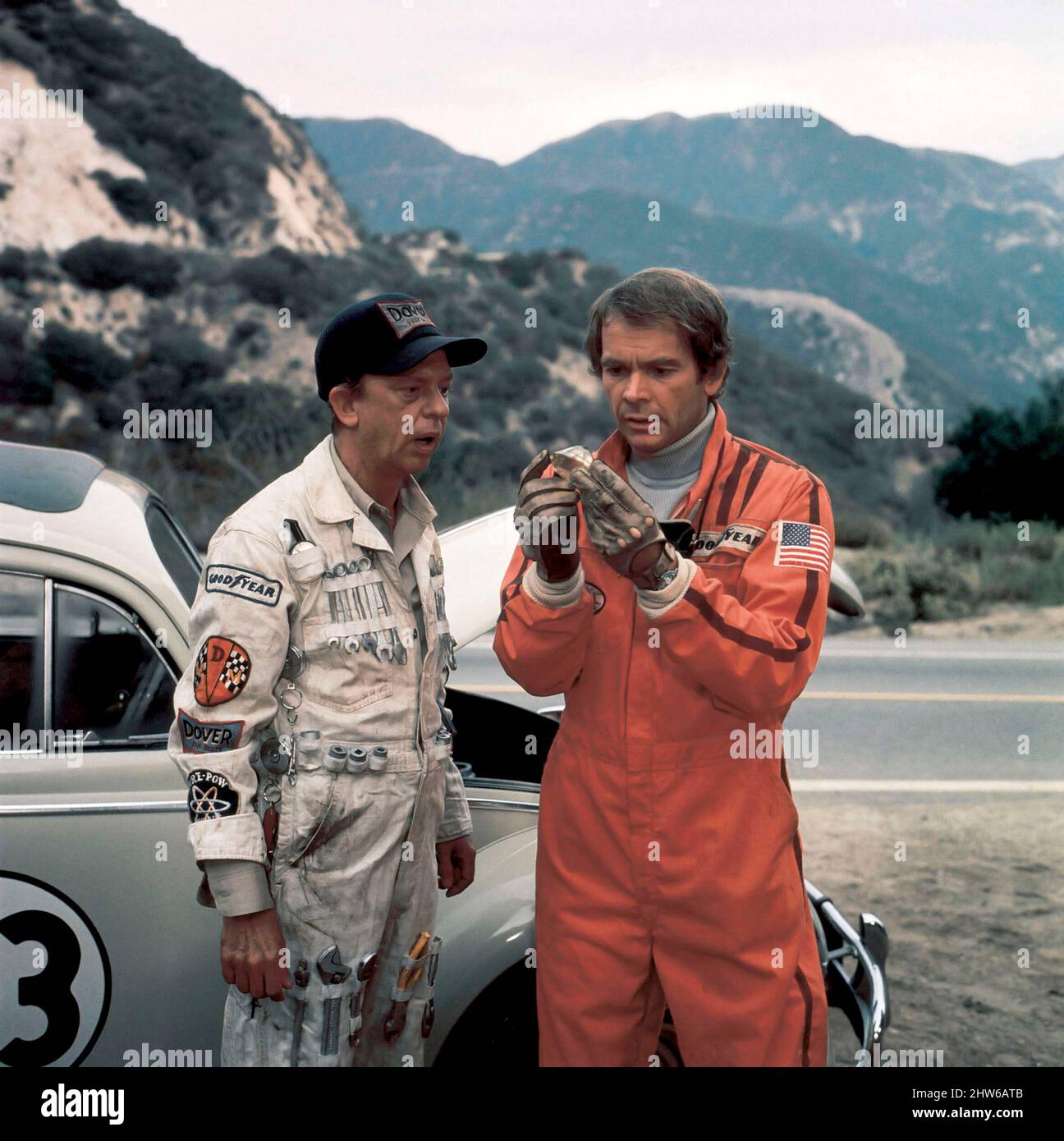 DEAN JONES and DON KNOTTS in HERBIE GOES TO MONTE CARLO (1977