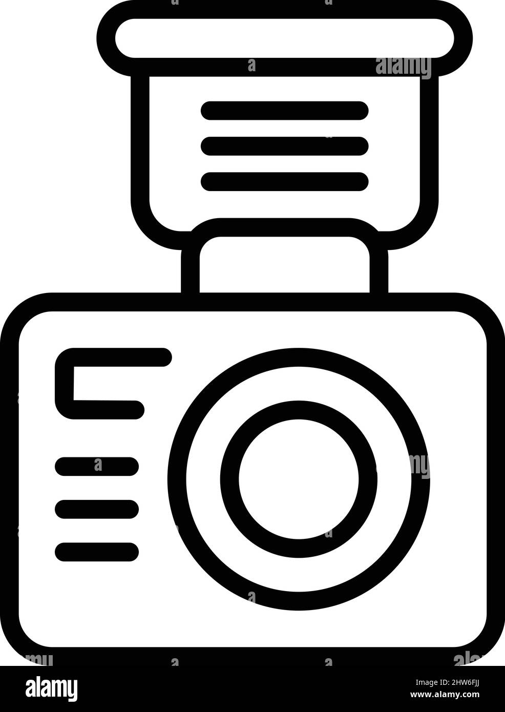 Wedding camera icon outline vector. Event service. Ceremony party Stock ...