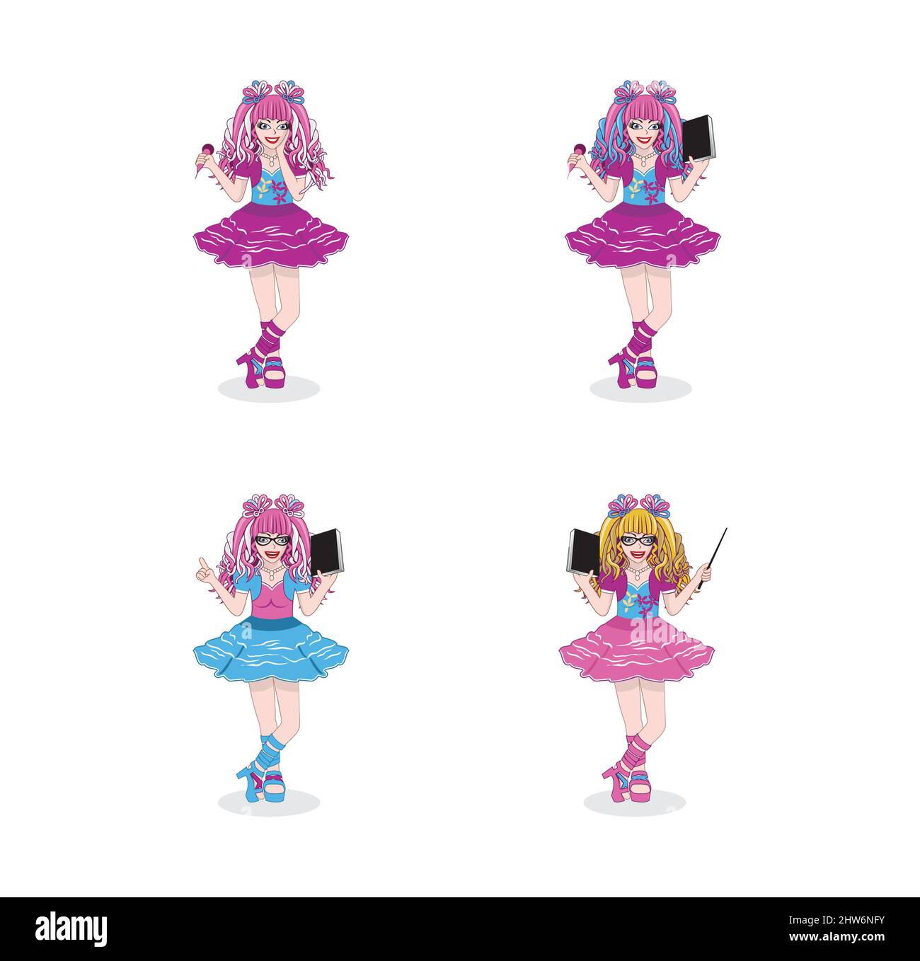 Roblox Girl Seamless Pattern for your Gamer Girl. Roblox 