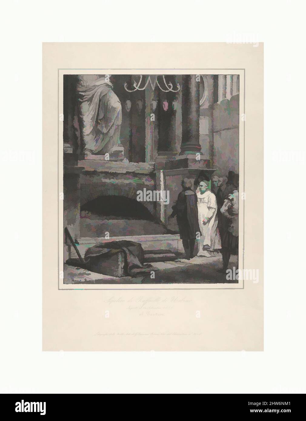 Art inspired by The Tomb of Raphael, Opened September 14, 1833 ...