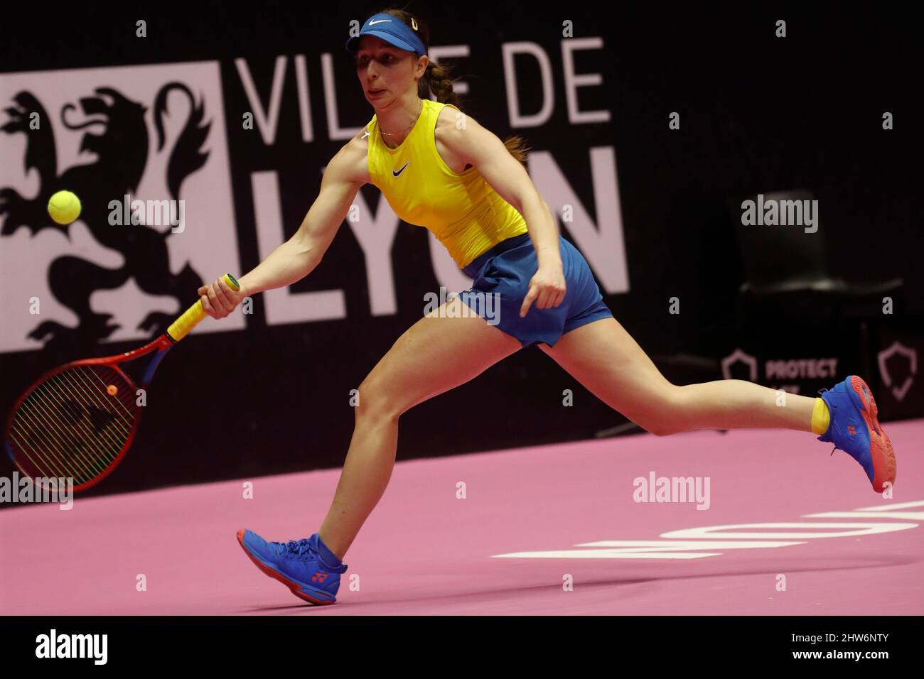 Tamara KORPATSCH (GER) during the Open 6ème Sens, Métropole de Lyon 2022,  WTA 250 tennis tournament