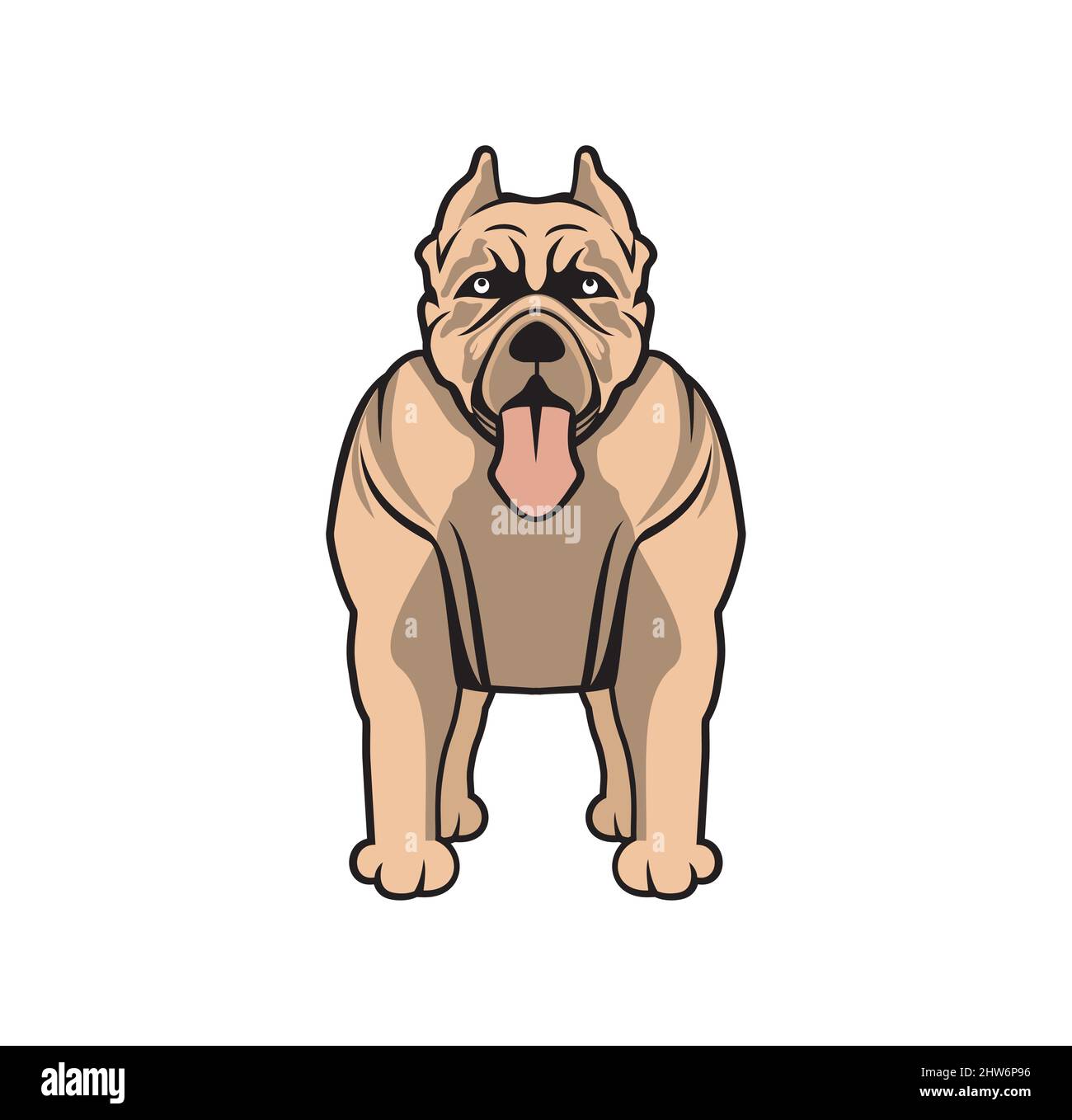 Pitbull cartoon outlet