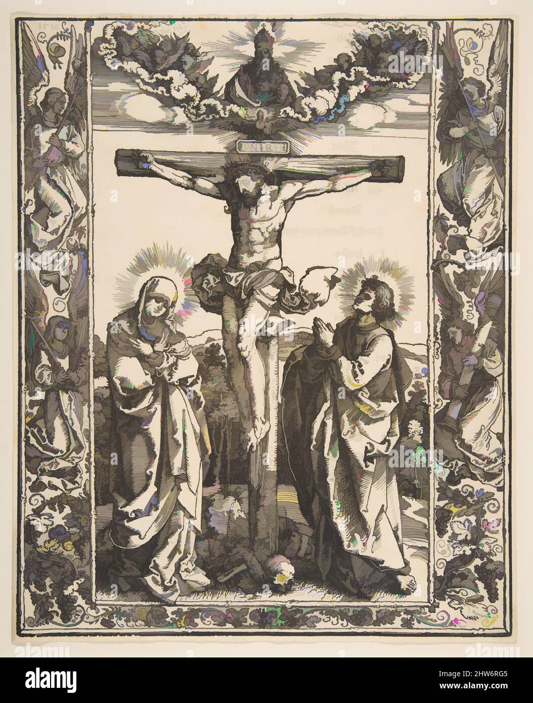 Art inspired by Christ on the Cross between the Virgin and Saint John ...