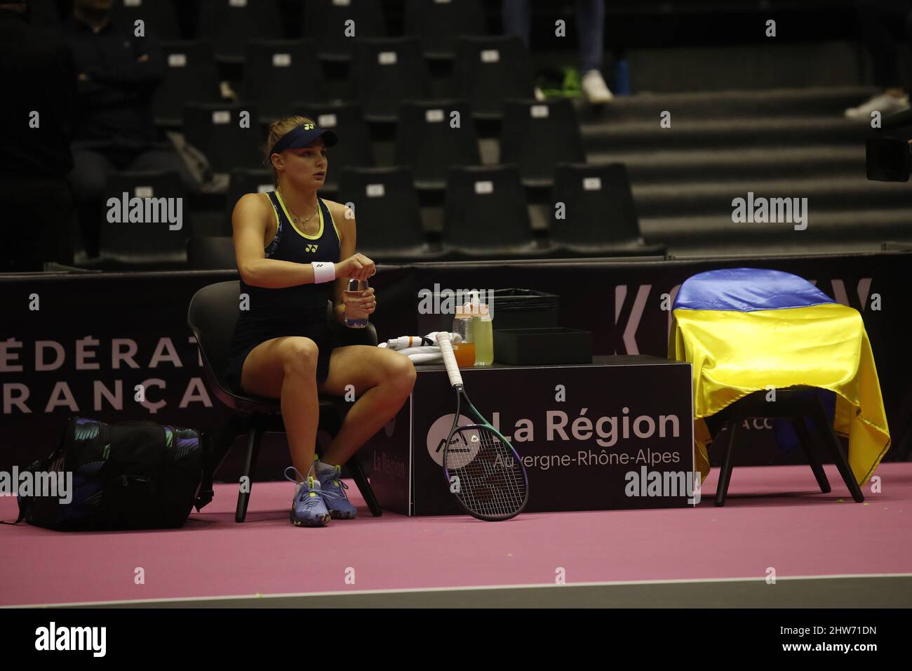 Dayana YASTREMSKA (UKR) during the Open 6eme Sens, Metropole de Lyon