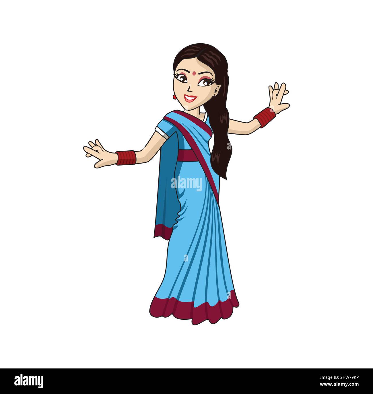 Beautiful indian women character design illustration vector eps format ,  suitable for your design needs, logo, illustration, animation, etc Stock  Vector Image & Art - Alamy