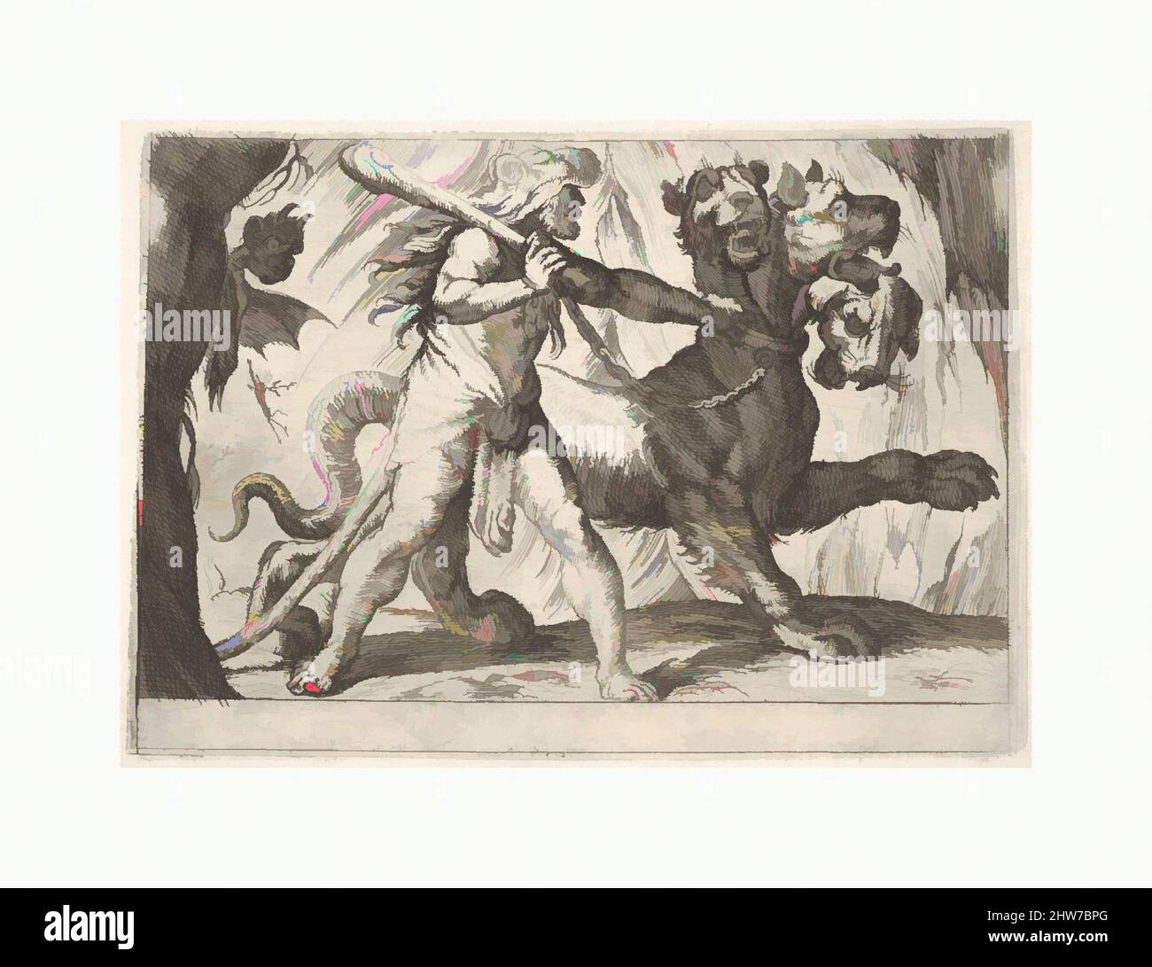 Cerberus hercules hi-res stock photography and images - Alamy, حجم الصورة 1300x1091