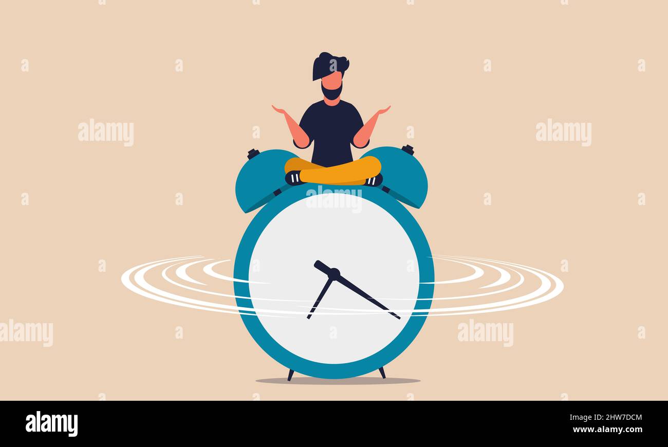 Flexible Time Work And Man Schedule Life Quality Home Management And 