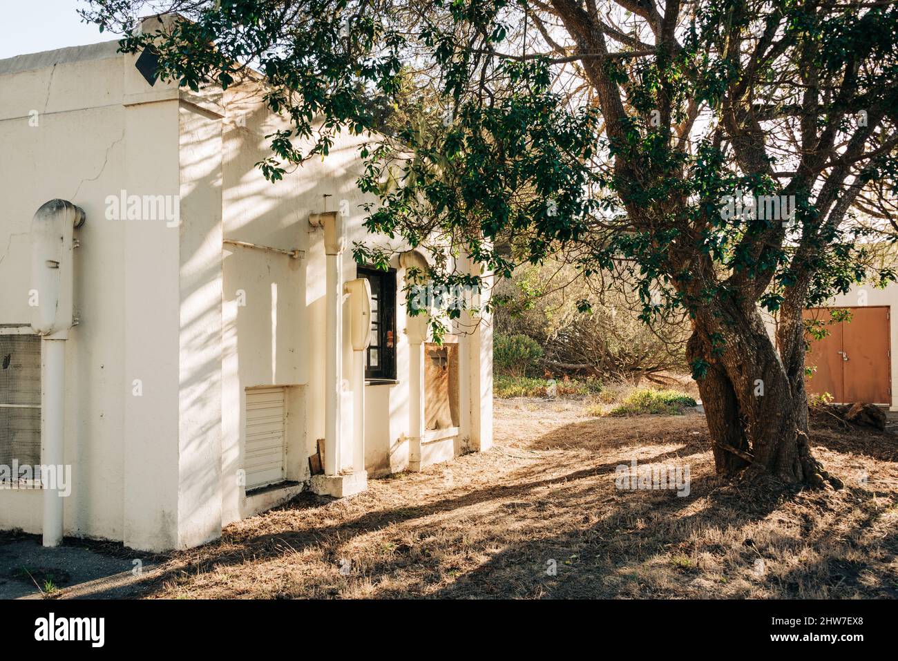 Maritime Radio Historical Society radio station building, at Point