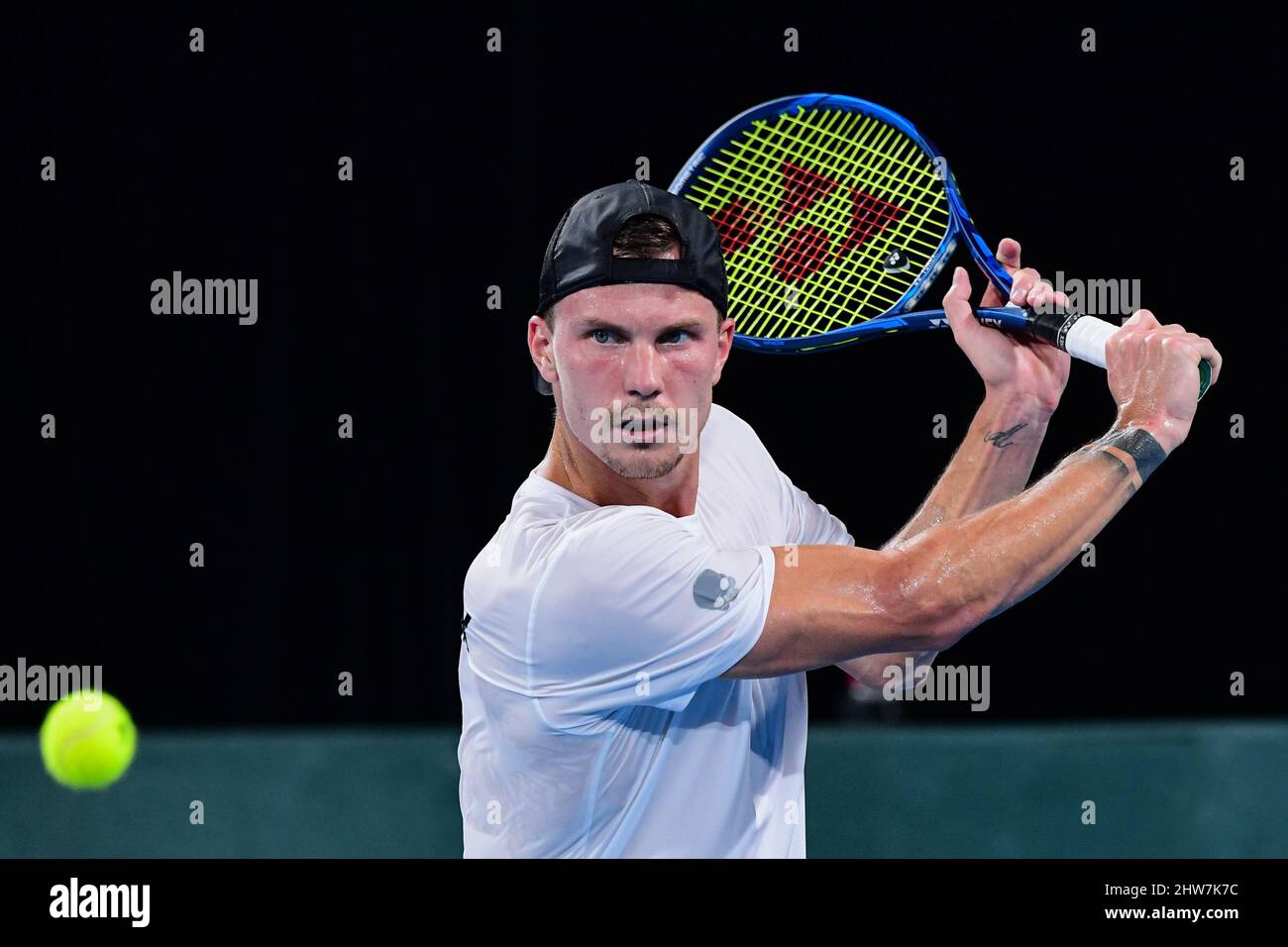 Sydney Olympic Park, Australia. 04th Mar, 2022. Marton Fucsovics of